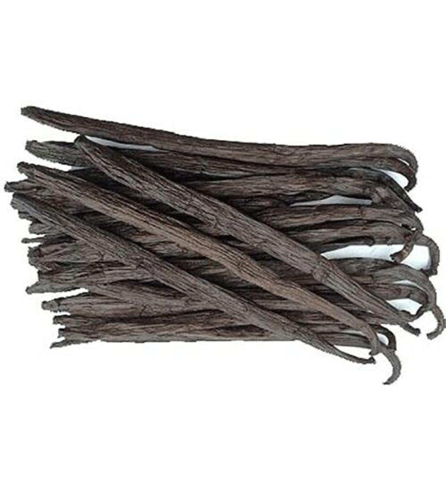 Premium Tahitian Vanilla Pods - 10 Pack (10-16cm) | Exotic PNG Vanilla Beans - Buy Online on SooperMarket.com