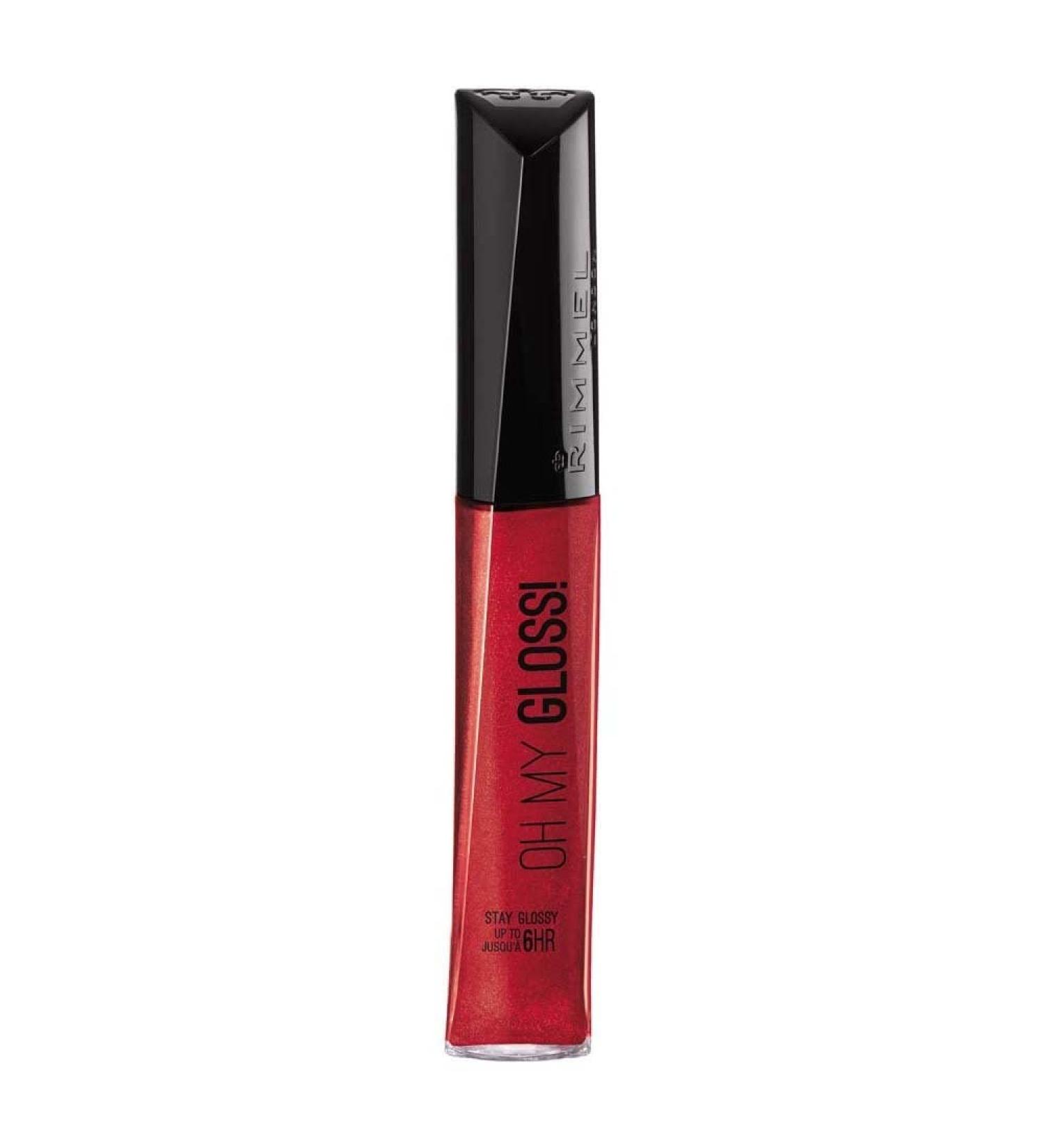 Rimmel London Oh My Gloss! Lip Gloss 52 Rebel Red 6.5 ml 520 Rebel Red 1 count (Pack of 1) - Buy Online on SooperMarket.com