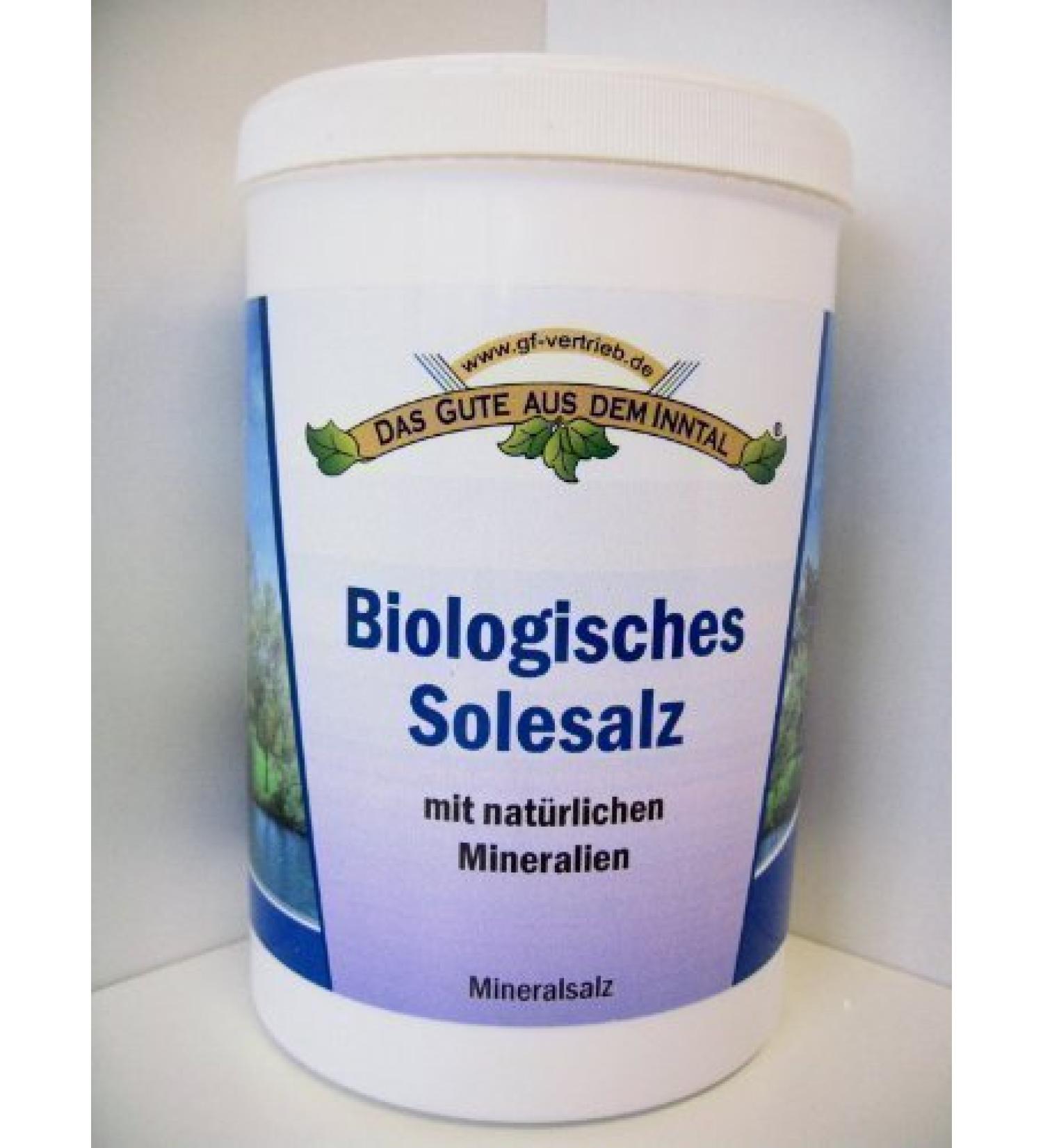 Organic brine bath salt natural 1000 g - IN