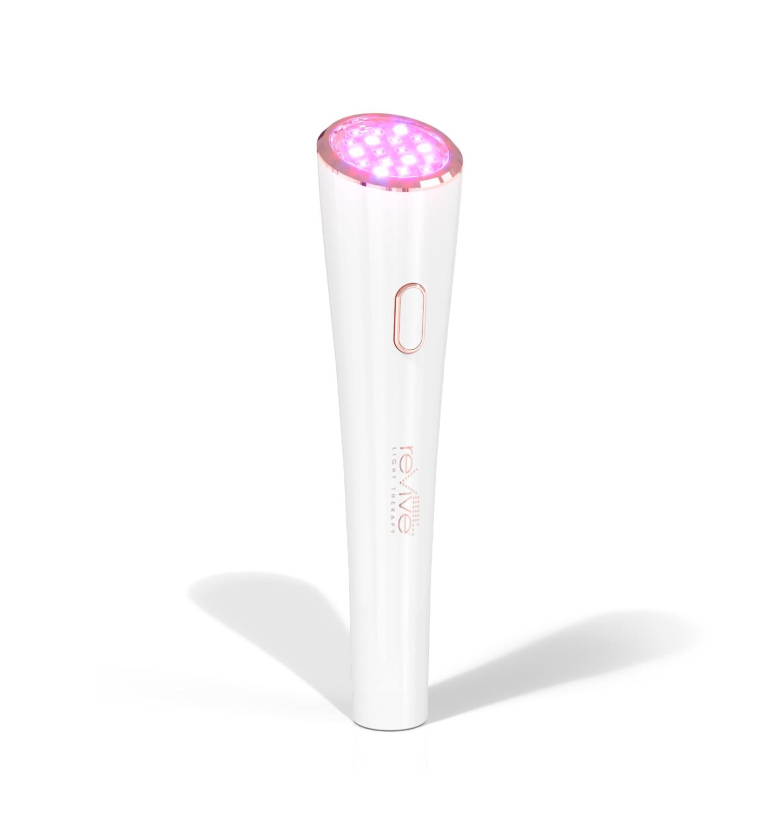 reVive Light Therapy Lux Collection GLO Acne Device - Red & Blue Light Therapy LED Wand for Clear Skin | International Shipping Available - Buy Online on SooperMarket.com