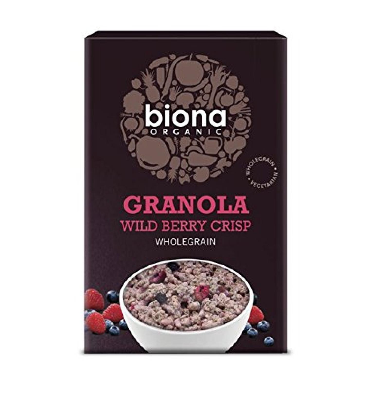 Biona - Org Wild Berry Granola 375g - Buy Online on SooperMarket.com