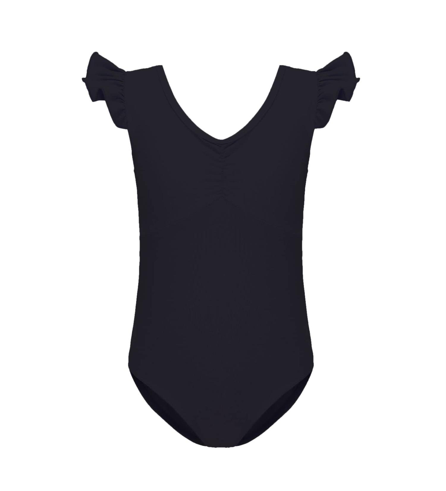 HIPPOSEUS Girls Long & Short Sleeve Leotard for Gymnastics, Dance, Ballet - Black, Size 8-9 Years - Buy Online on SooperMarket.com
