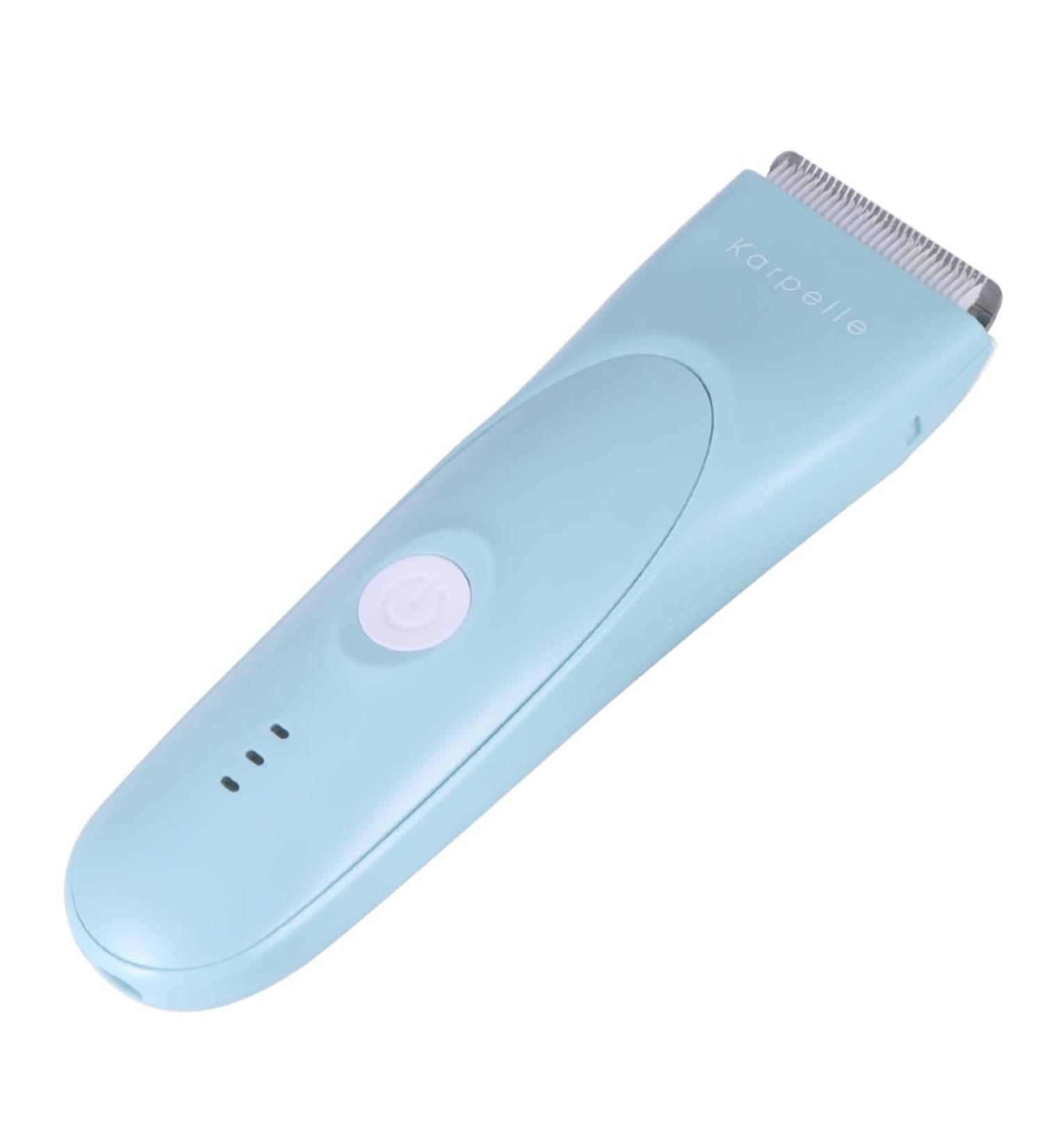 Healeved Baby Kit Blue Suit Cordless Hair Trimmer Set for Kids | Electric Hair Cutter with Clippers & Shears - Barber Accessories for Baby Hair - Buy Online on SooperMarket.com