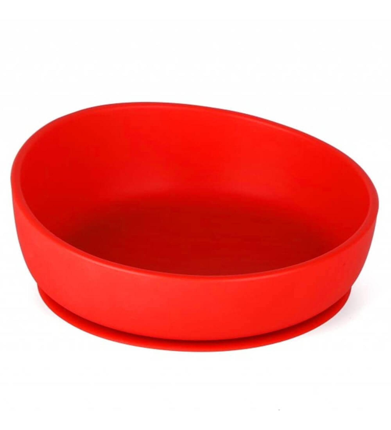 Doidy Baby Suction Bowl for Weaning - Non-Slip Feeding Bowls - 300ml PP Material (Red) - Buy Online on SooperMarket.com