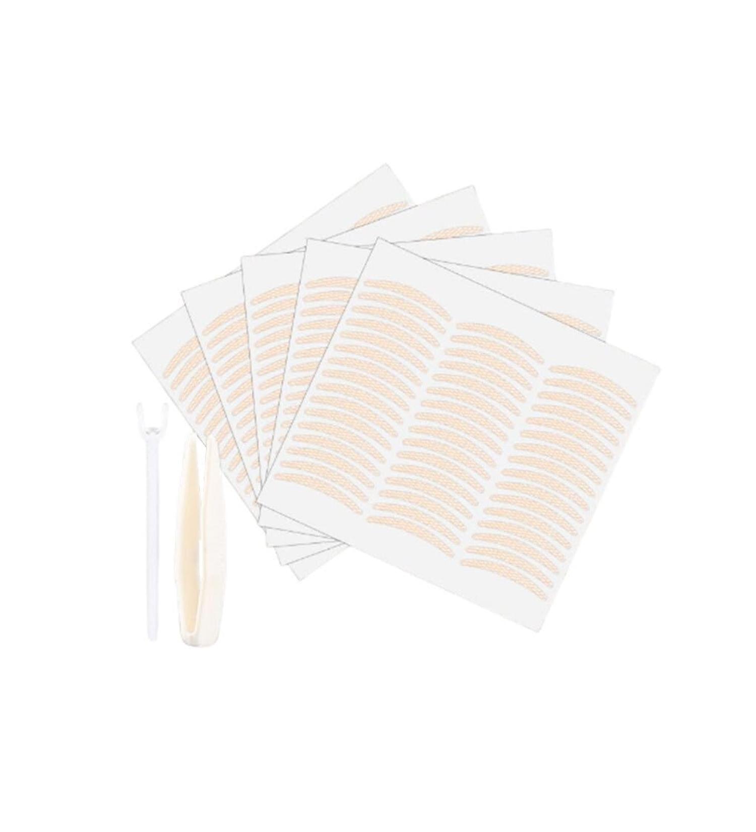 Dajidafu Eyelid Lace Tapes Mini Sticker Invisible Double Fold Makeup Tool Lightness Senseless Clear Beige Stripe Eye Tape Household M Size - Buy Online on SooperMarket.com