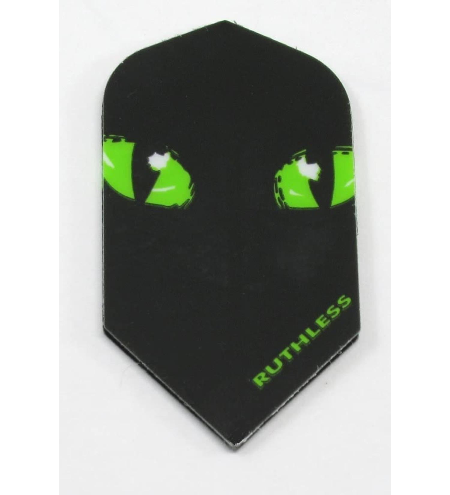 3 Sets (9 Flights) Xtra Strong (100 Micron) Ruthless Slim Cat's Eyes Dart Flights