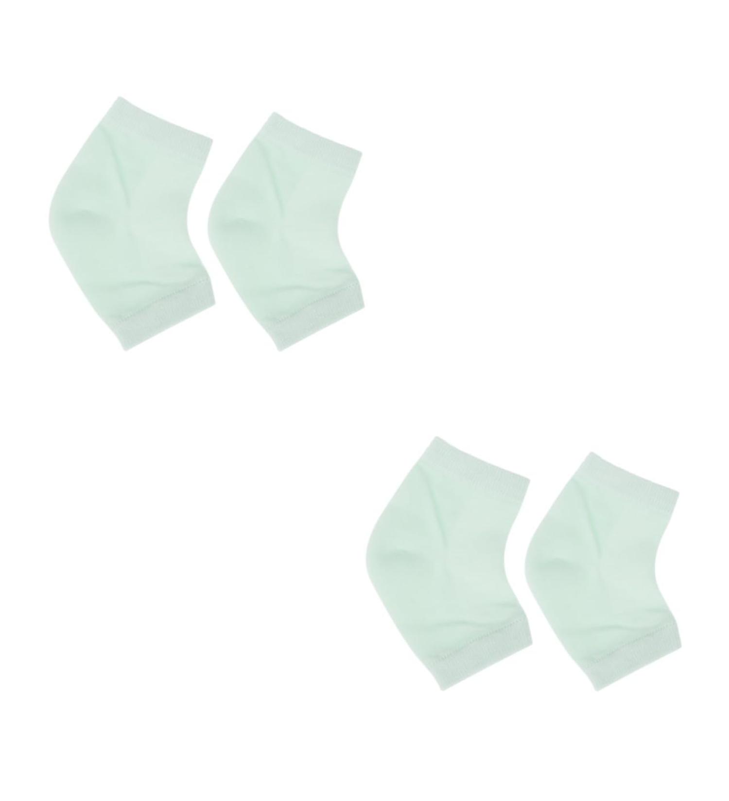 FOMIYES 2 Pairs Features Socks for Women Silicone Socks Moisturizing Heel Sleeve Foot Moisturising Socks Cracked Heel Plantar Sock Non Skid Socks Spa Socks Miss Lotion Foot Socks - Buy Online on SooperMarket.com