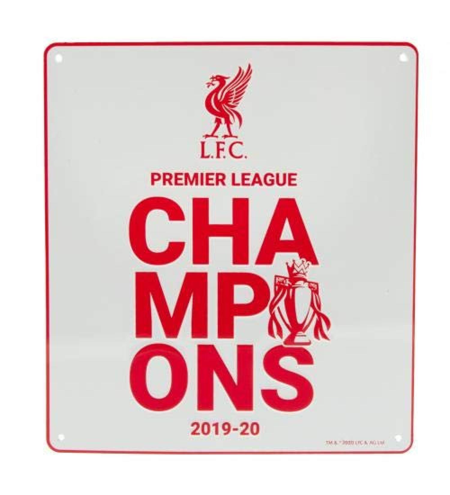Liverpool FC Premier League Champions Shield WT - Official Merchandise | Shop Authentic Fan Gear - Buy Online on SooperMarket.com