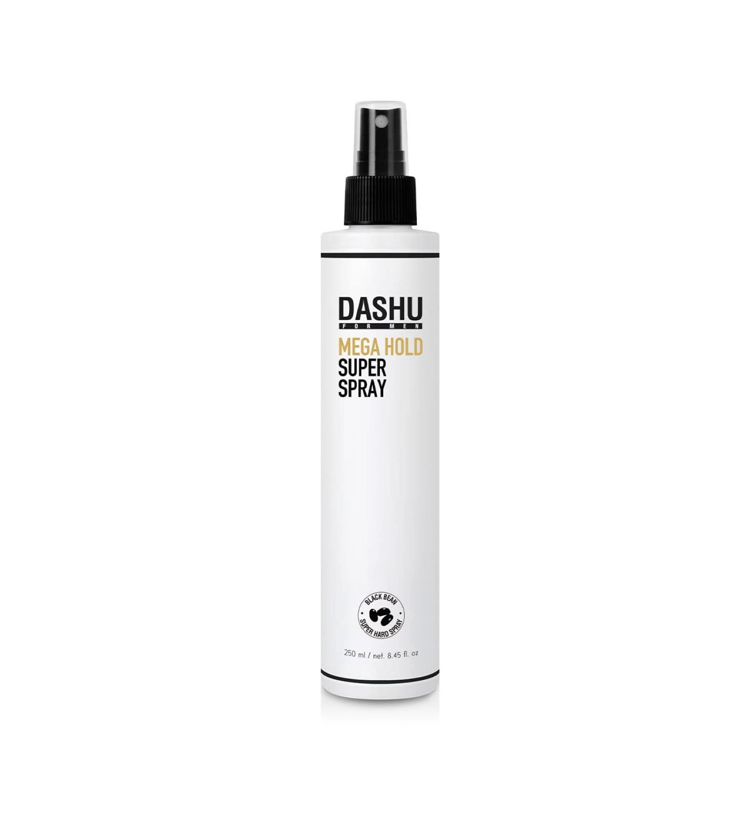 DASHU Premium Mega Hold Super Spray 8.45fl oz - Extra Strong Hold with All-Natural Ingredients - Dryness Prevention - Buy Online on SooperMarket.com