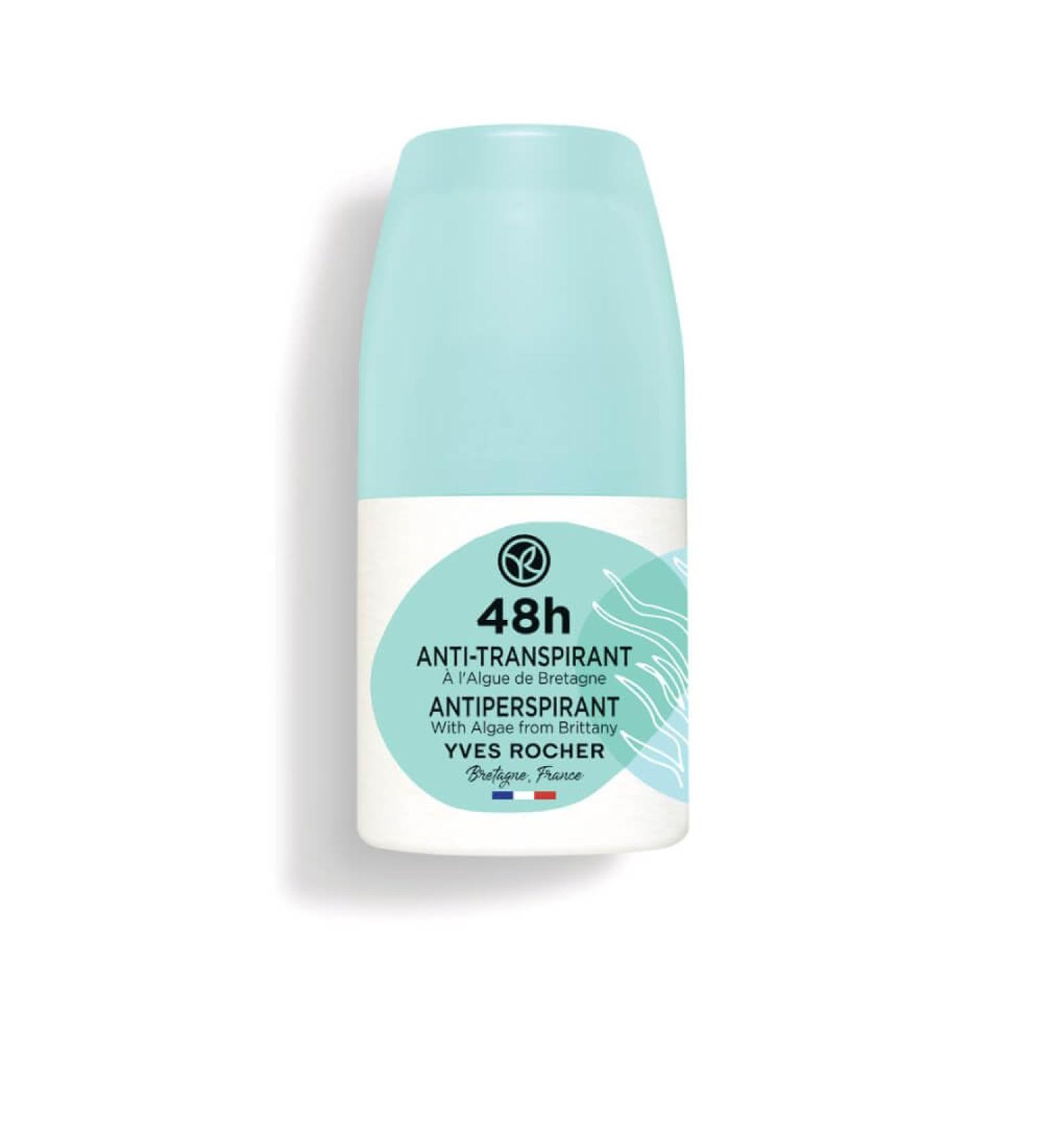 Buy Yves Rocher Roll-on Deodorant 24H Seaweed Protection for Women - 50 ml | International Shipping - Buy Online on SooperMarket.com