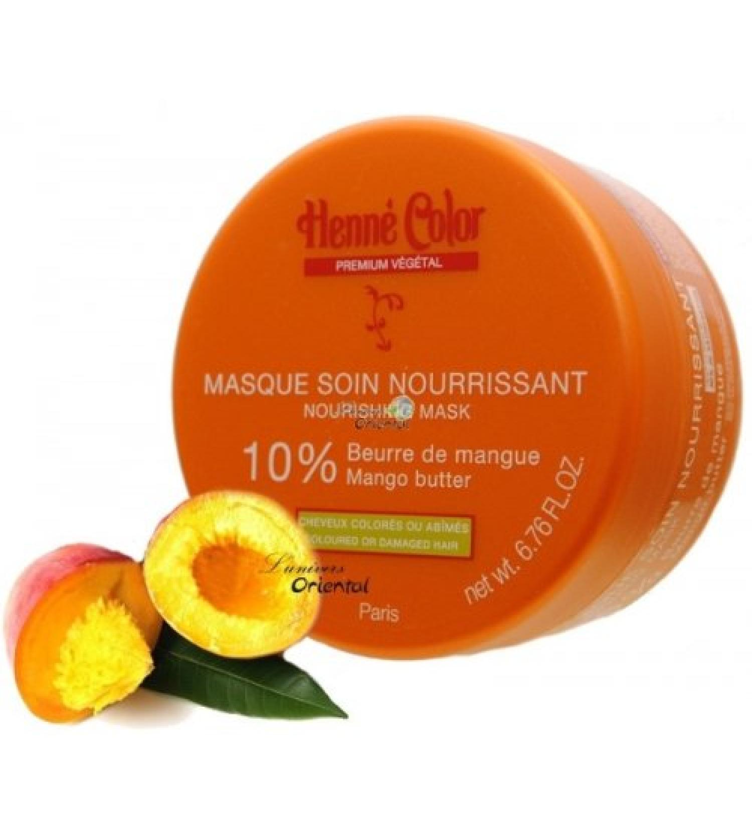 Henn Color Premium Vegetal Hair Mask/Hair Treatment 200 g