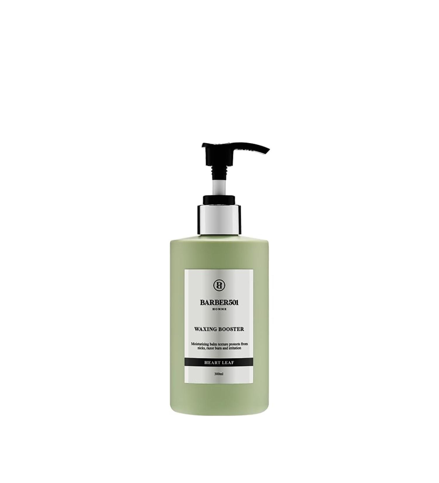 BARBER501 Waxing Booster Shaving Cream Heart leaf 10.1 fl.oz.
