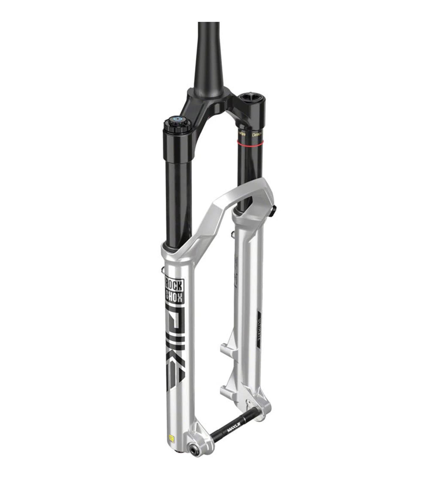 RockShox Pike Ultimate 29 140mm Suspension Fork - Silver, 44mm Offset - Buy Online on SooperMarket.com