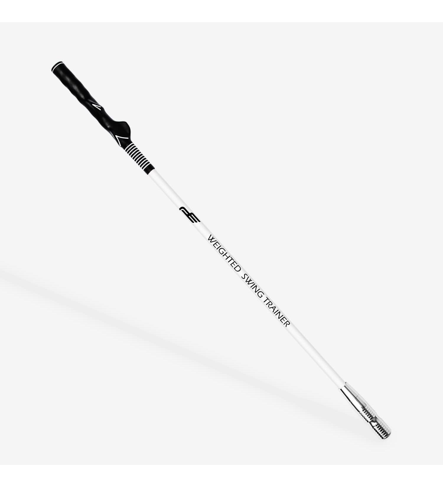 PLAYEAGLE Golf Tempo & Grip Trainer - Spring Loaded Metal Head Swing Aid (White) - Buy Online on SooperMarket.com