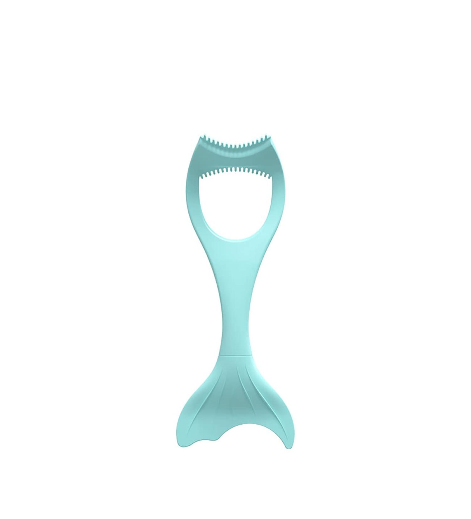 SHANPIN Silicone Winged Eyeliner Stencil and Mascara Guard - Mermaid Design | Reusable Cosmetic Tool for Perfect Eye Makeup - Buy Online on SooperMarket.com