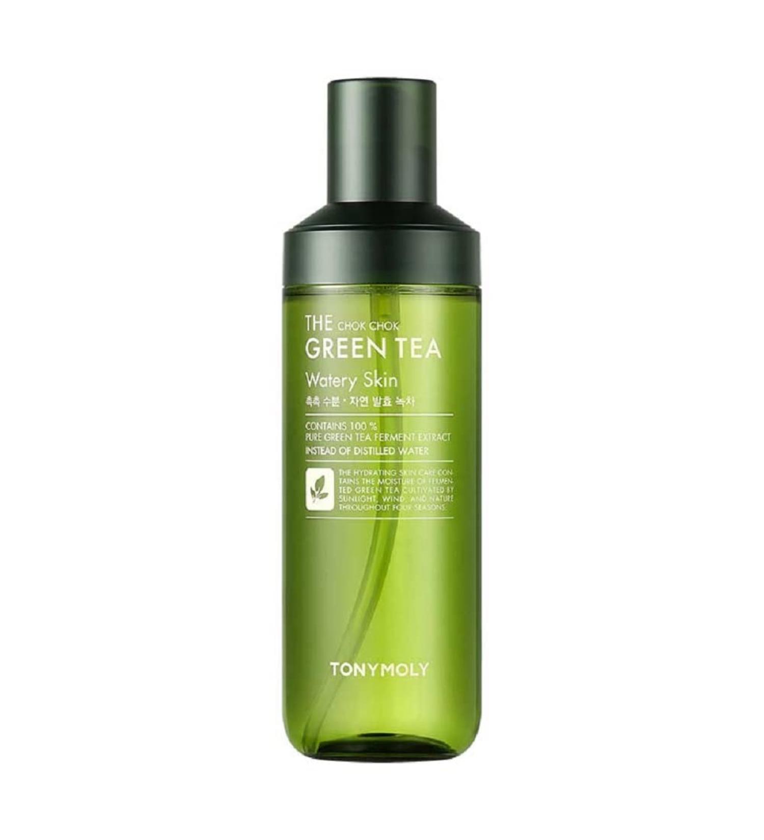 TONYMOLY Chok Chok Green Tea Watery Skin 6 fl oz - Hydrating Korean Skincare - Buy Online on SooperMarket.com