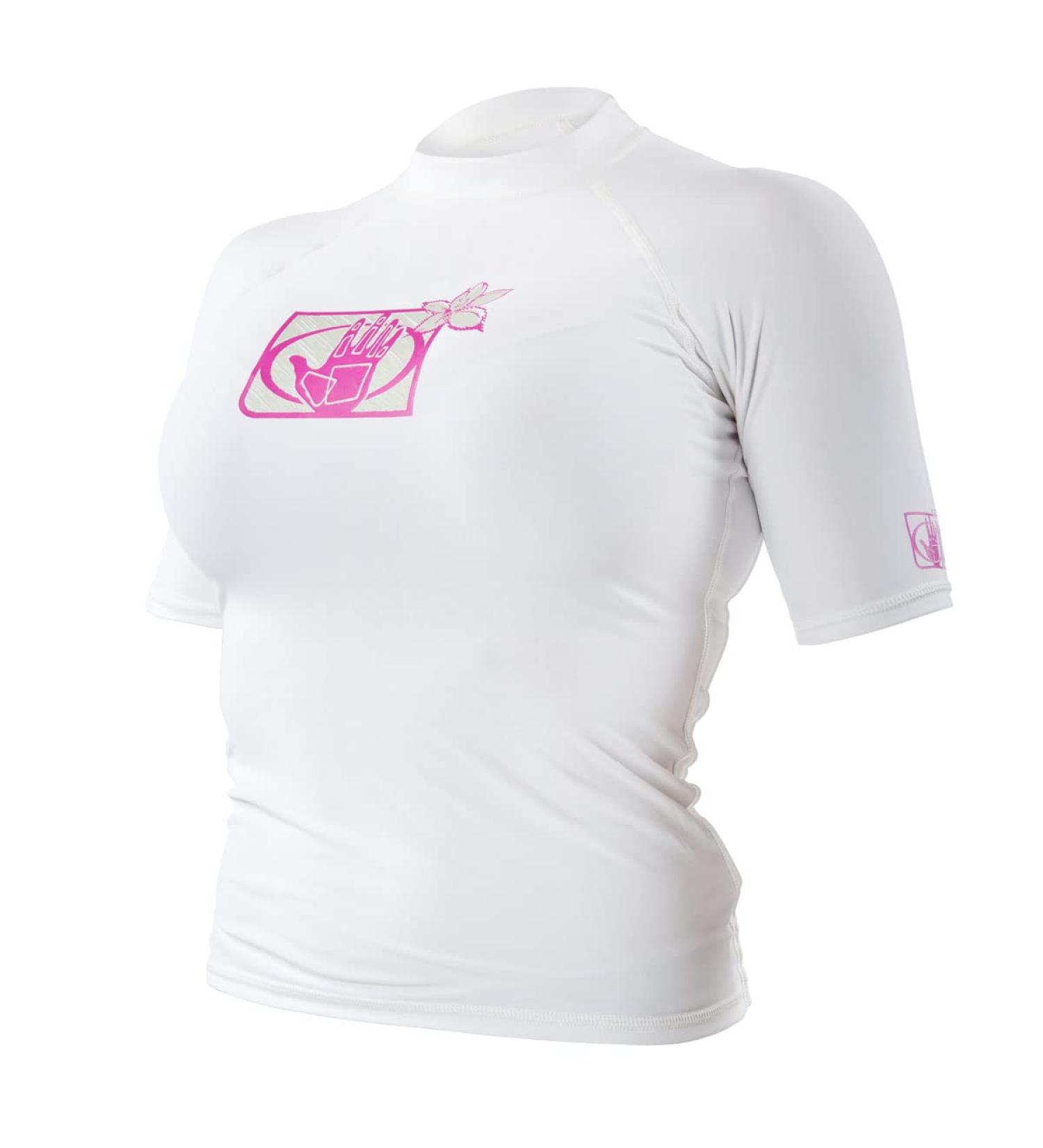 Body Glove Women's Rashguard - Basic Fitted Short Sleeve - White (Small) - Buy Online on SooperMarket.com