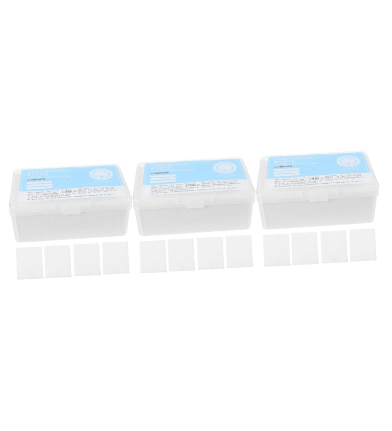 Buy Beavorty 3240 Pcs Makeup Cotton Pads - Soft Textured Face & Nail Polish Remover Pads - Essential Cosmetic Tools - Buy Online on SooperMarket.com