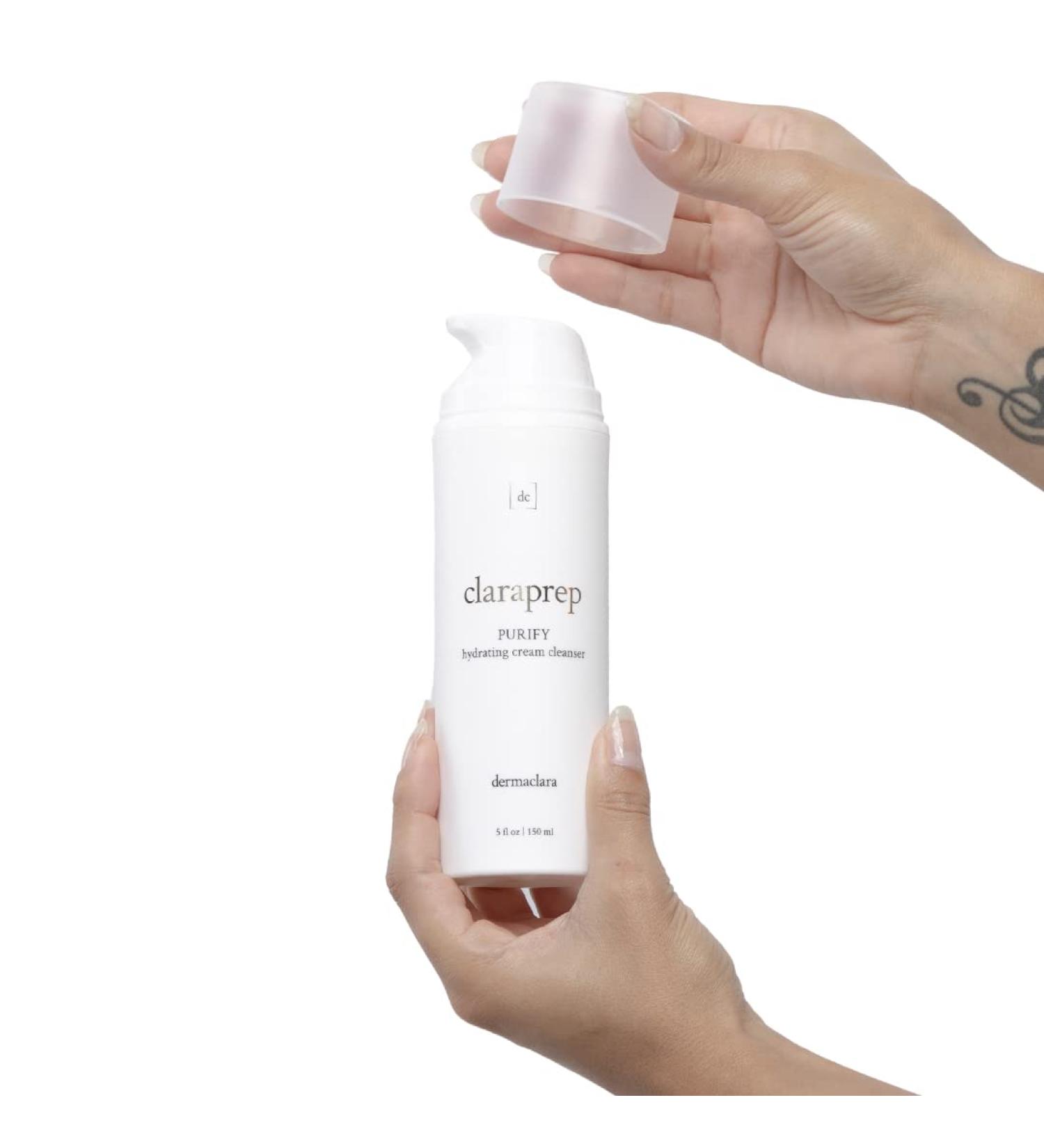 Dermaclara Claraprep Collagen Hydrating Foaming Facial Cleanse - Deep Cleanse & Hydrate Your Skin | Shop Internationally - Buy Online on SooperMarket.com