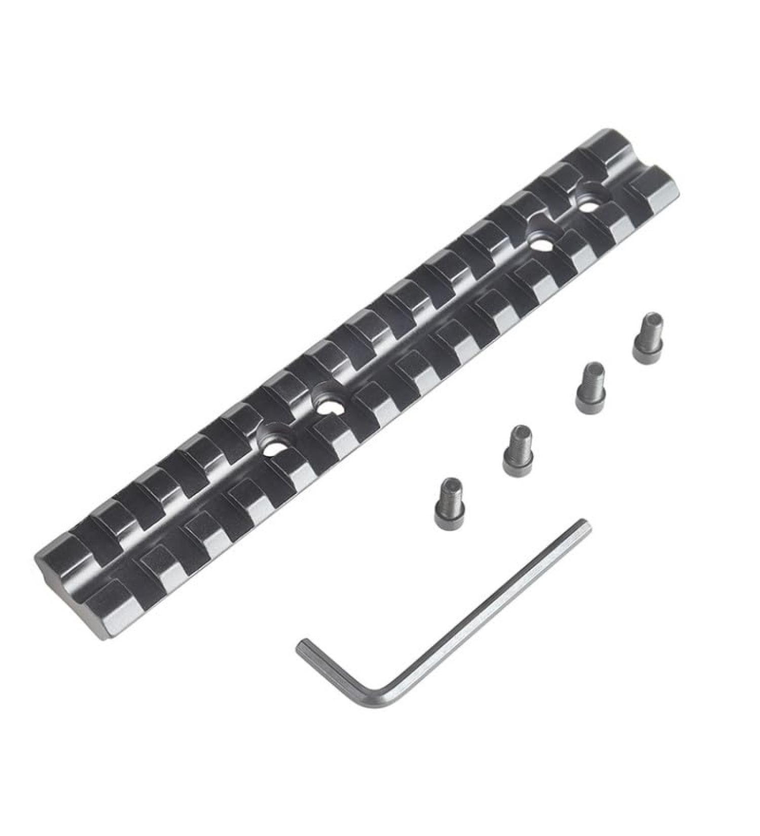 Buy Houston 140mm Aluminum M Locomotive Picatinny Rail Weaver Adapter - WEAGRECHIESE 13-Slot Airsoft Rail Mount Base - Buy Online on SooperMarket.com
