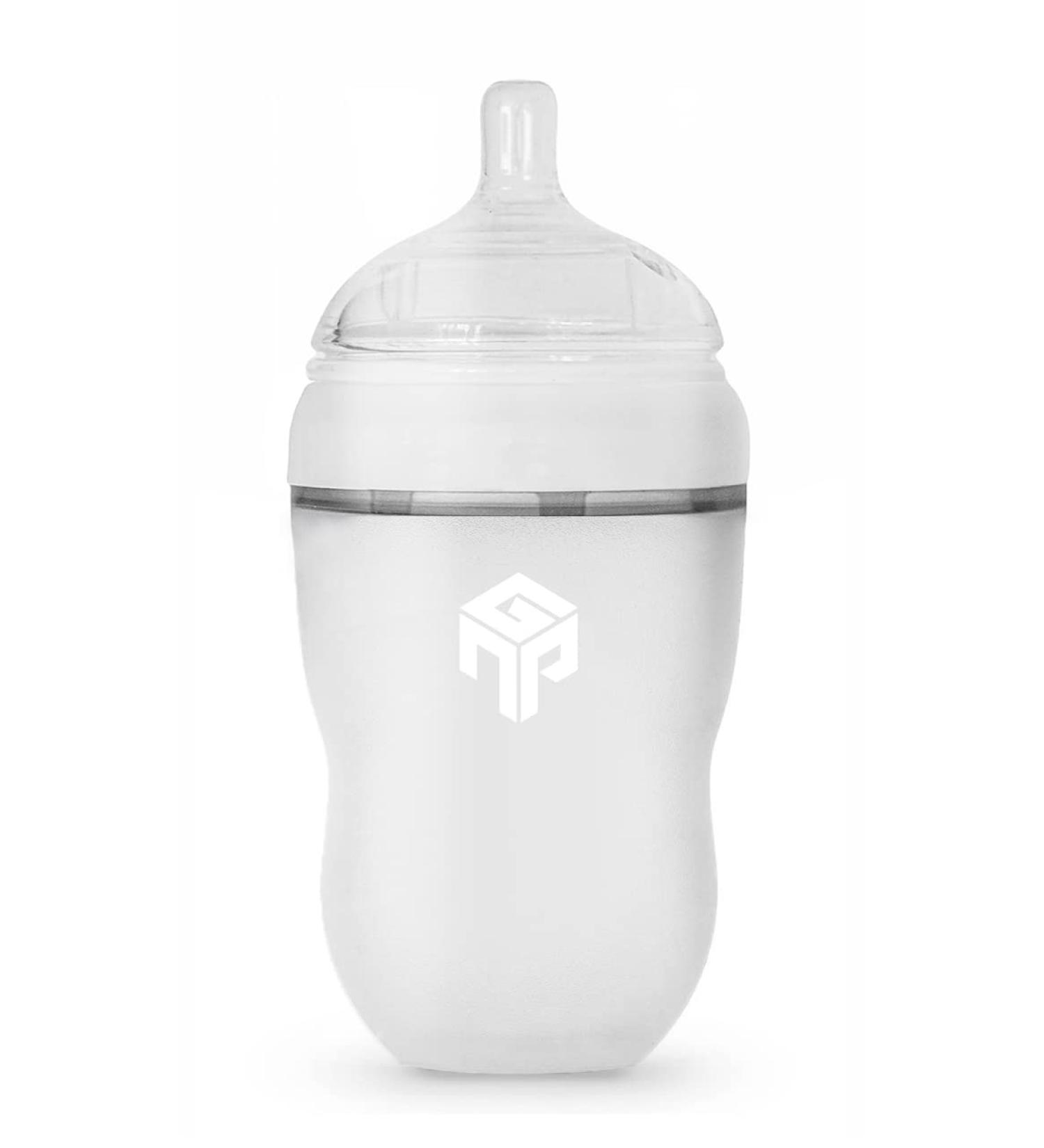 Next Gen Parent Premium Anti-Colic Silicone Baby Bottle - 250 mL/8oz | Easy to Clean | 100% Food Grade (NGPB01) - Buy Online on SooperMarket.com
