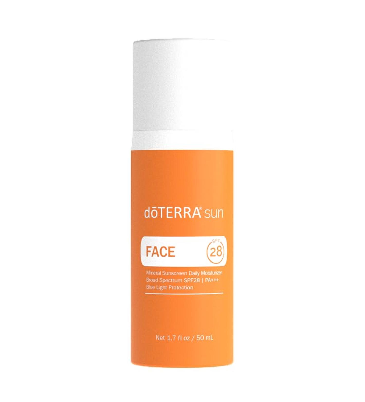 doTERRA Sun Face Mineral Sunscreen - Daily Moisturizer for All Skin Types | Buy Internationally - Buy Online on SooperMarket.com