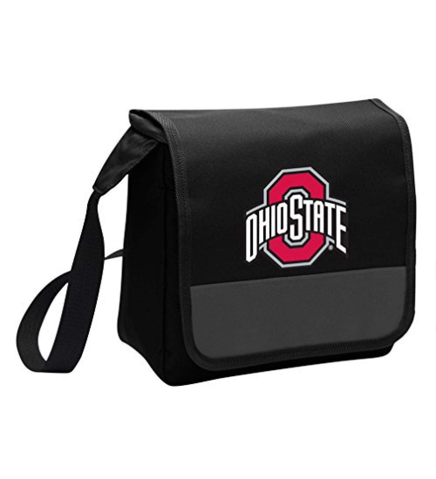 Broad Bay Ohio State University Lunch Bag Shoulder OSU Buckeyes Lunch Box