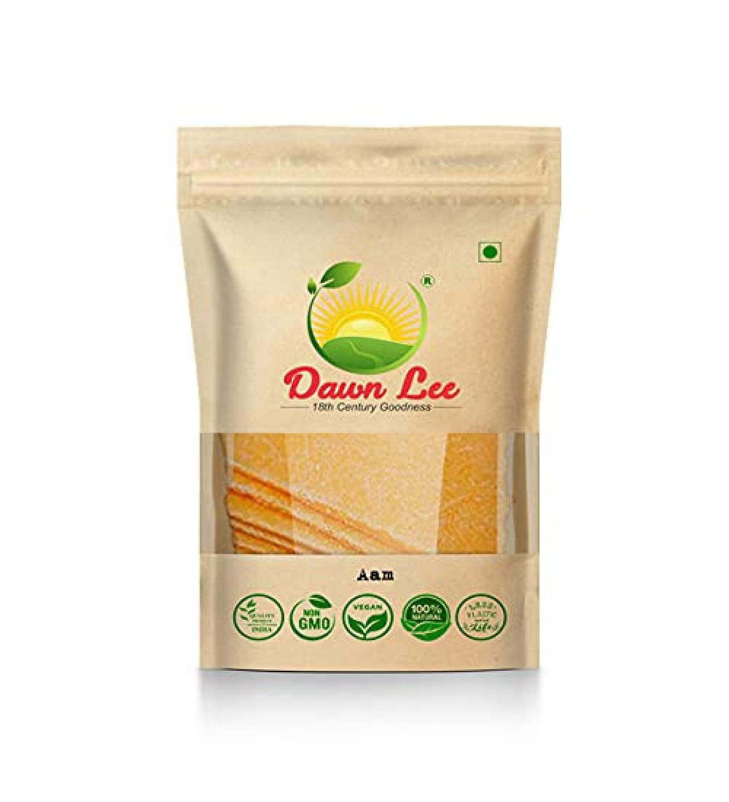 Dawn Lee Aam Papad Saffron Enrich Mango Thin Papad Slices 250 Gram | No Preservatives | No Artificial Colour | No Refined Sugar| 100% Natural Pulp - Buy Online on SooperMarket.com