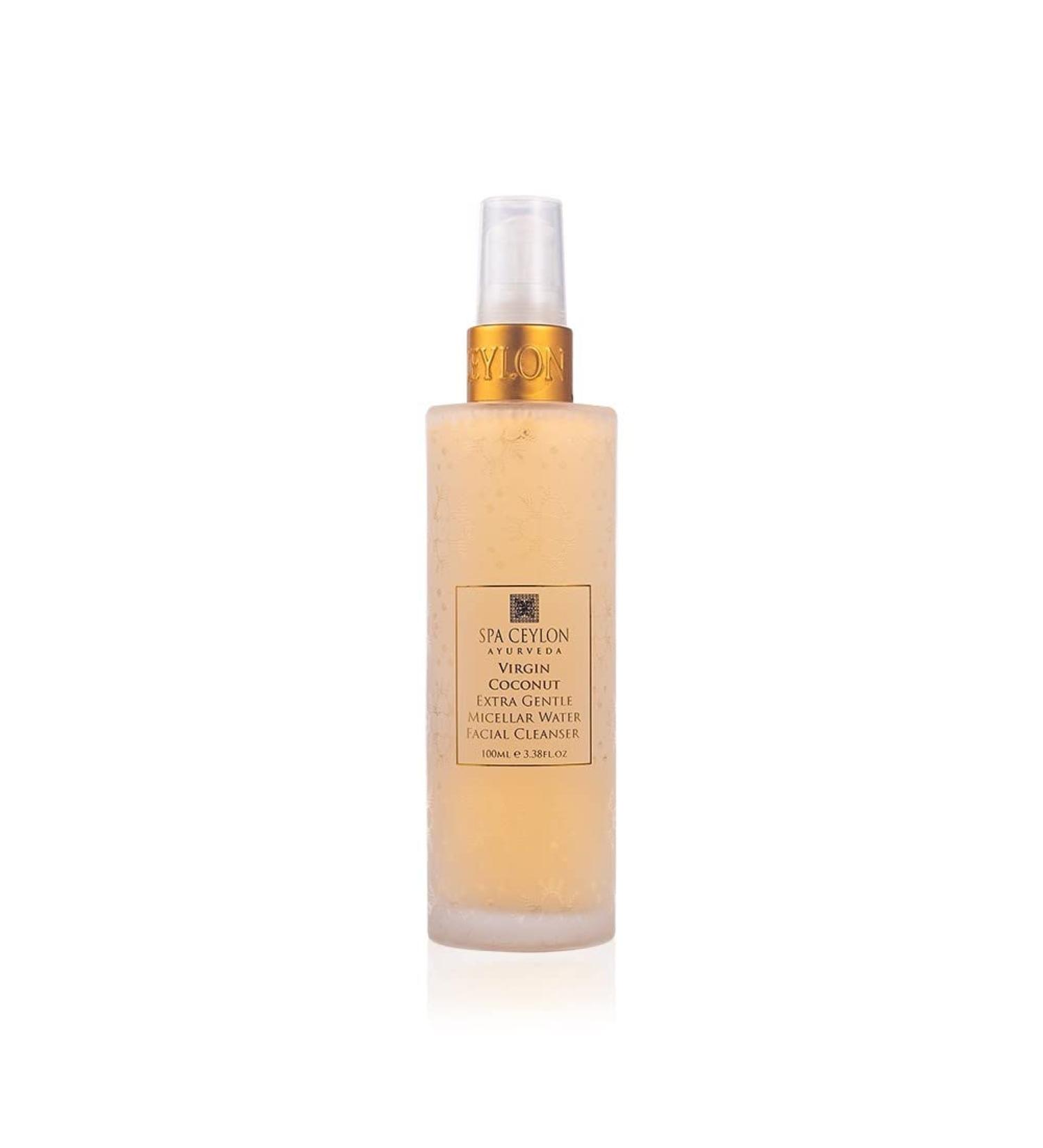 SPA CEYLON Virgin Coconut Extra Gentle Micellar Water Facial Cleanser - 100ml | Buy Internationally for Glowing Skin - Buy Online on SooperMarket.com