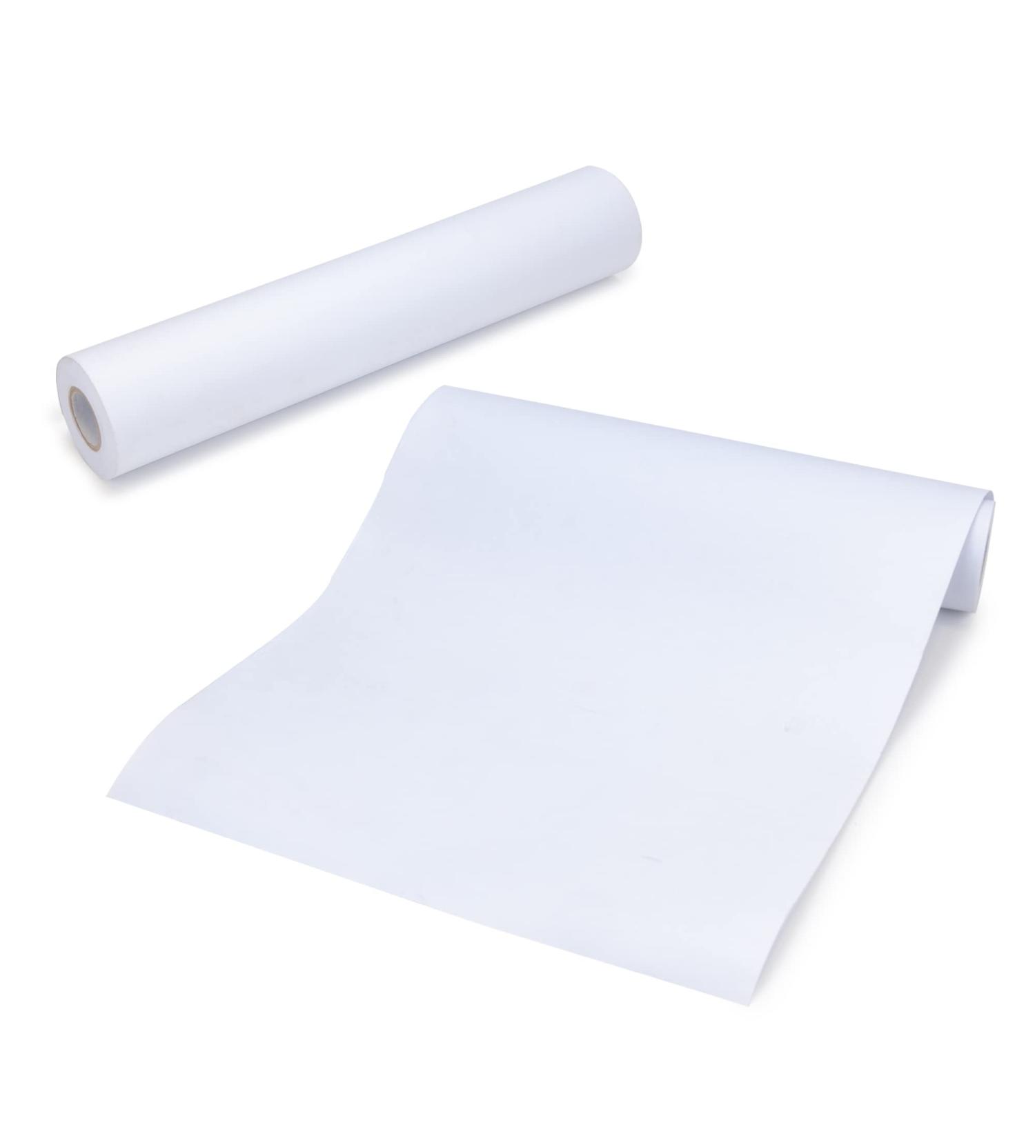 12 Inch x 75 Feet Blank Coloring Paper Roll for Wall Art, Bulletin Boards, Kids Crafts - Fadeless & Glue-Free - Buy Online on SooperMarket.com
