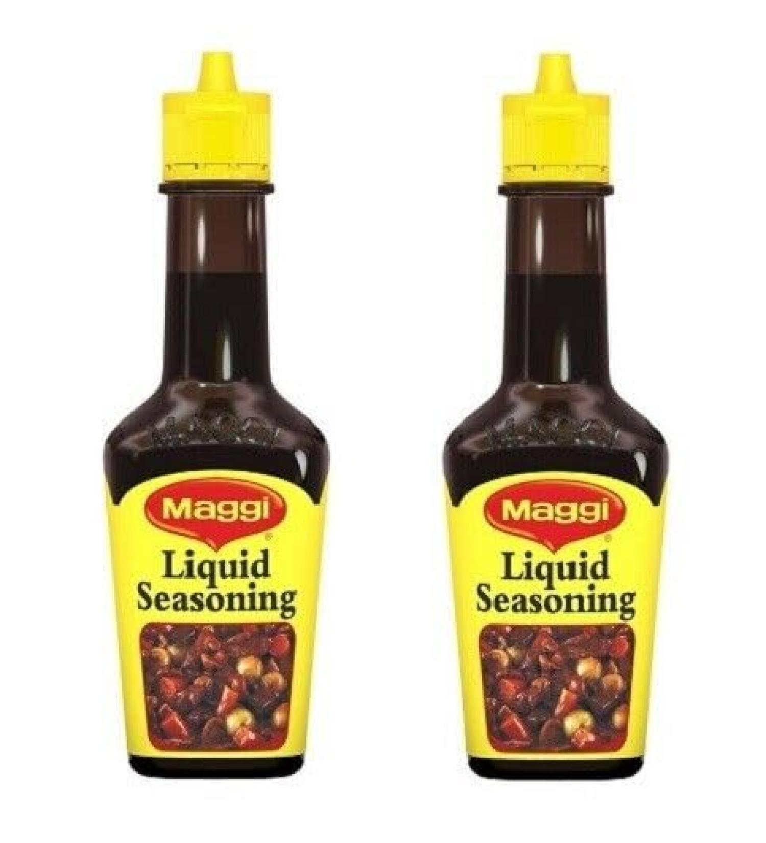 Maggi Standard Liquid Seasoning | Aromatic Liquid Flavouring | Food Flavour Enhancer | 100ml (Pack of 2) - Buy Online on SooperMarket.com