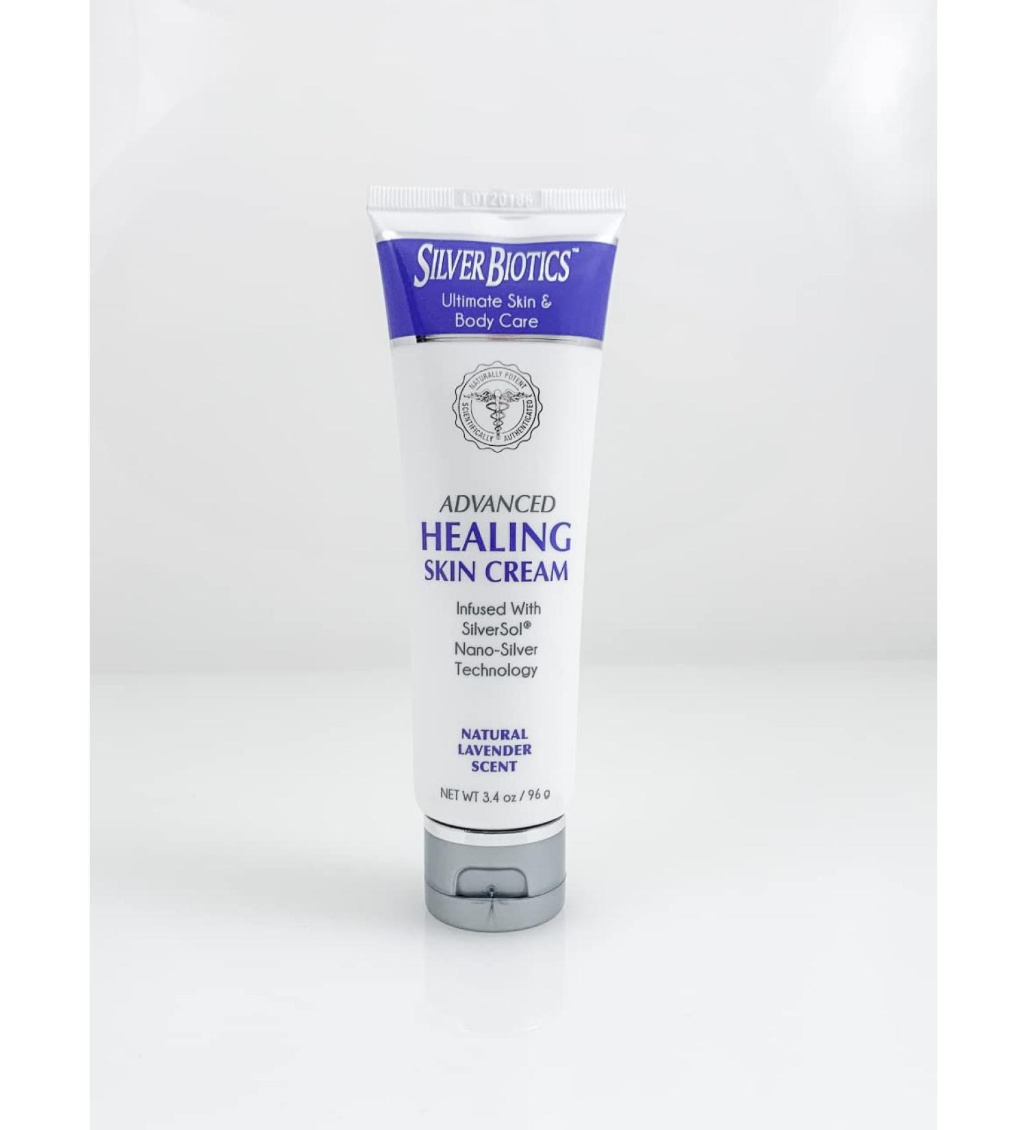 Advanced Healing Skin Cream - Lavender Scent 3.4 oz | American Biotech Labs - Buy Online on SooperMarket.com