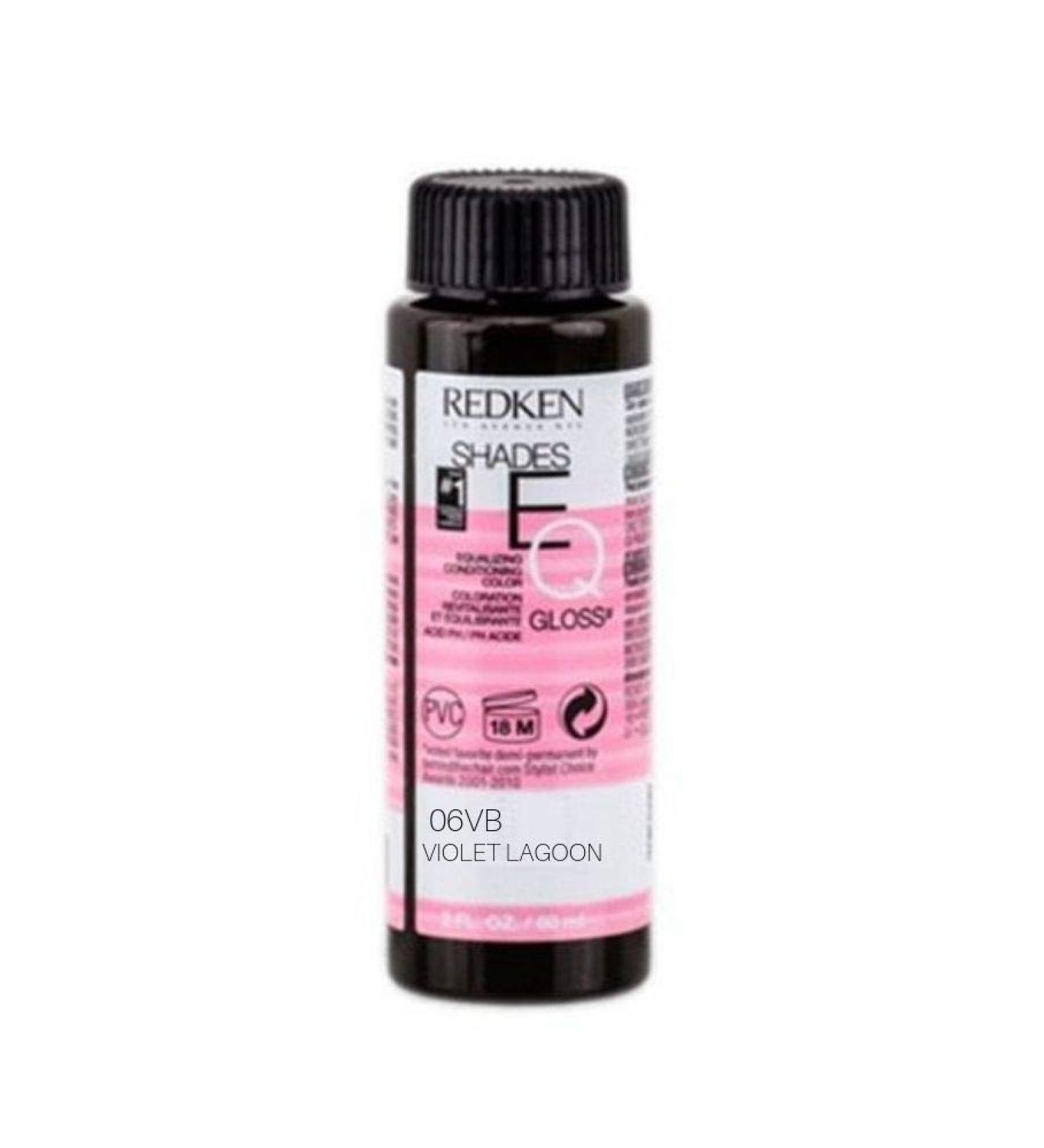 REDKEN Shades EQ Gloss Bottle 60ML 06VB Violet Lagoon