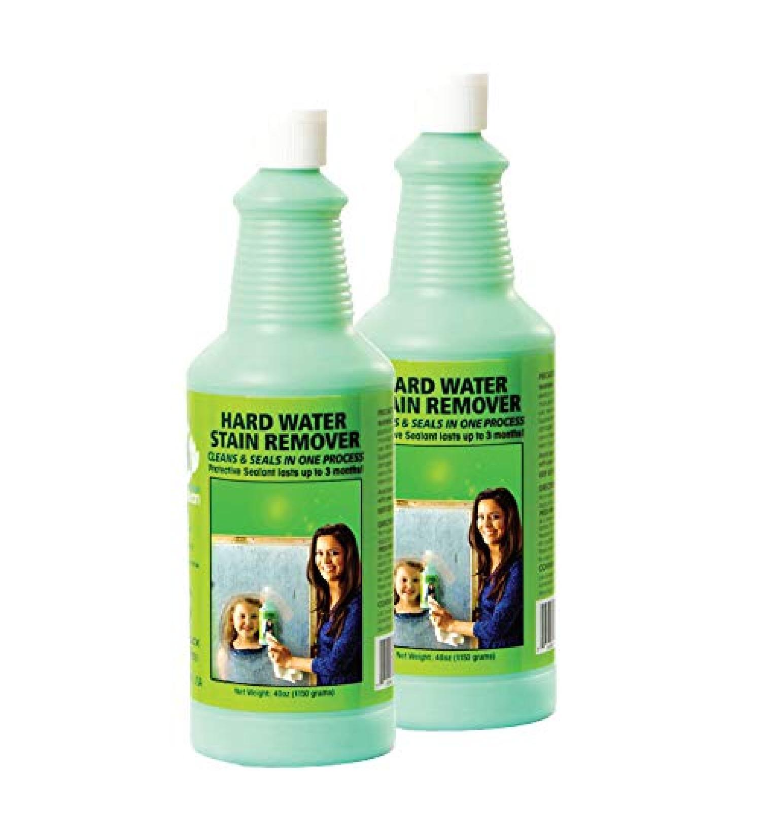 Bio Clean Eco Friendly Hard Water Stain Remover 40oz Large (Pack of 2) - Effective Cleaning Solution - Buy Online on SooperMarket.com