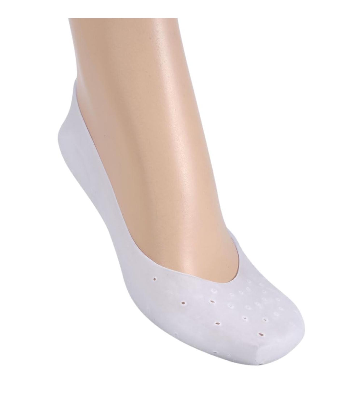 Gel Socks Lightweight Protector Socks Silicone Gel Moisturizing Socks for Feet(Large) - Buy Online on SooperMarket.com