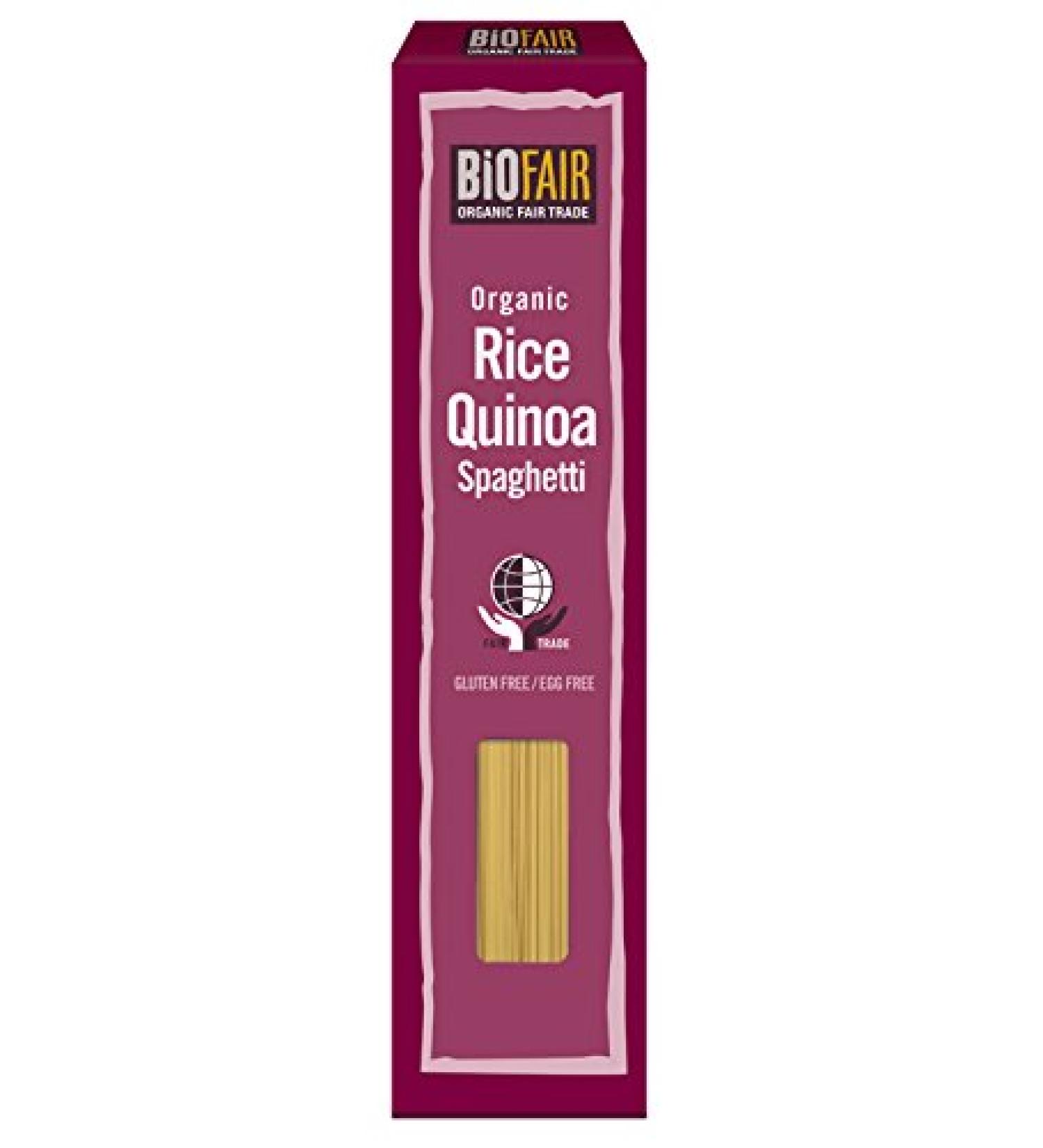 Biofair | Rice Quinoa Spaghetti - Fairtrade | 12 X 250G