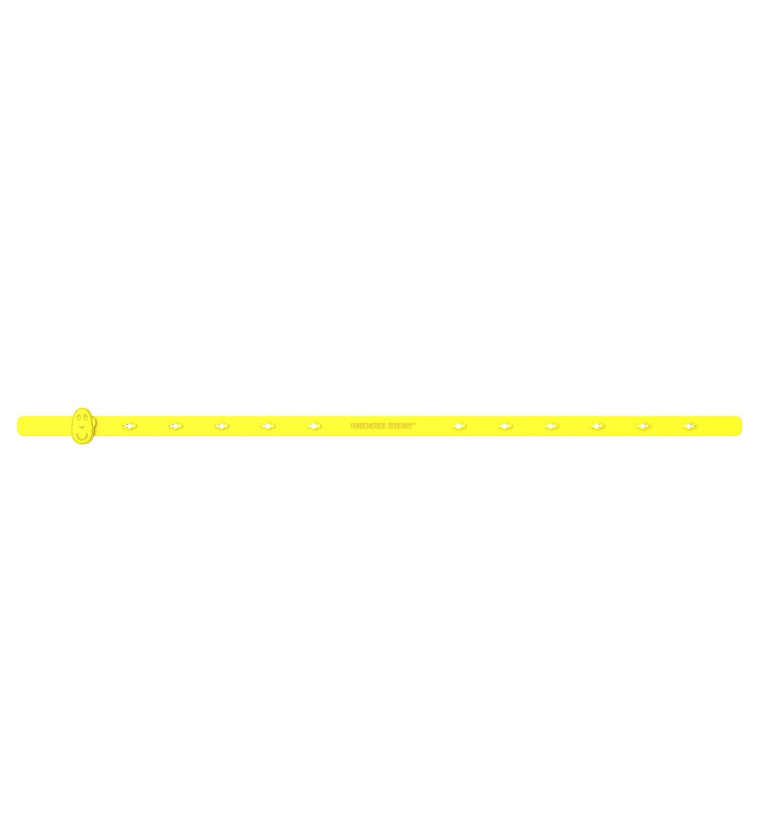 Matchstick Monkey Antimicrobial Silicone Holder Strap - 55cm Yellow - Buy Online on SooperMarket.com