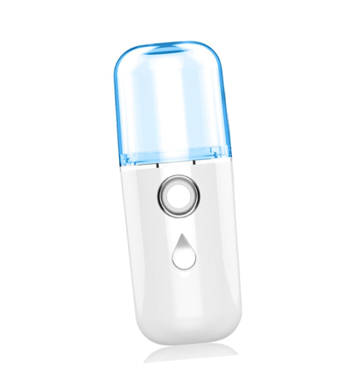 BELLIFFY Nano Water Replenishing Instrument Hydrator Mini Facial Cooling Steamer Nano Mister White Plastic - Buy Online on SooperMarket.com