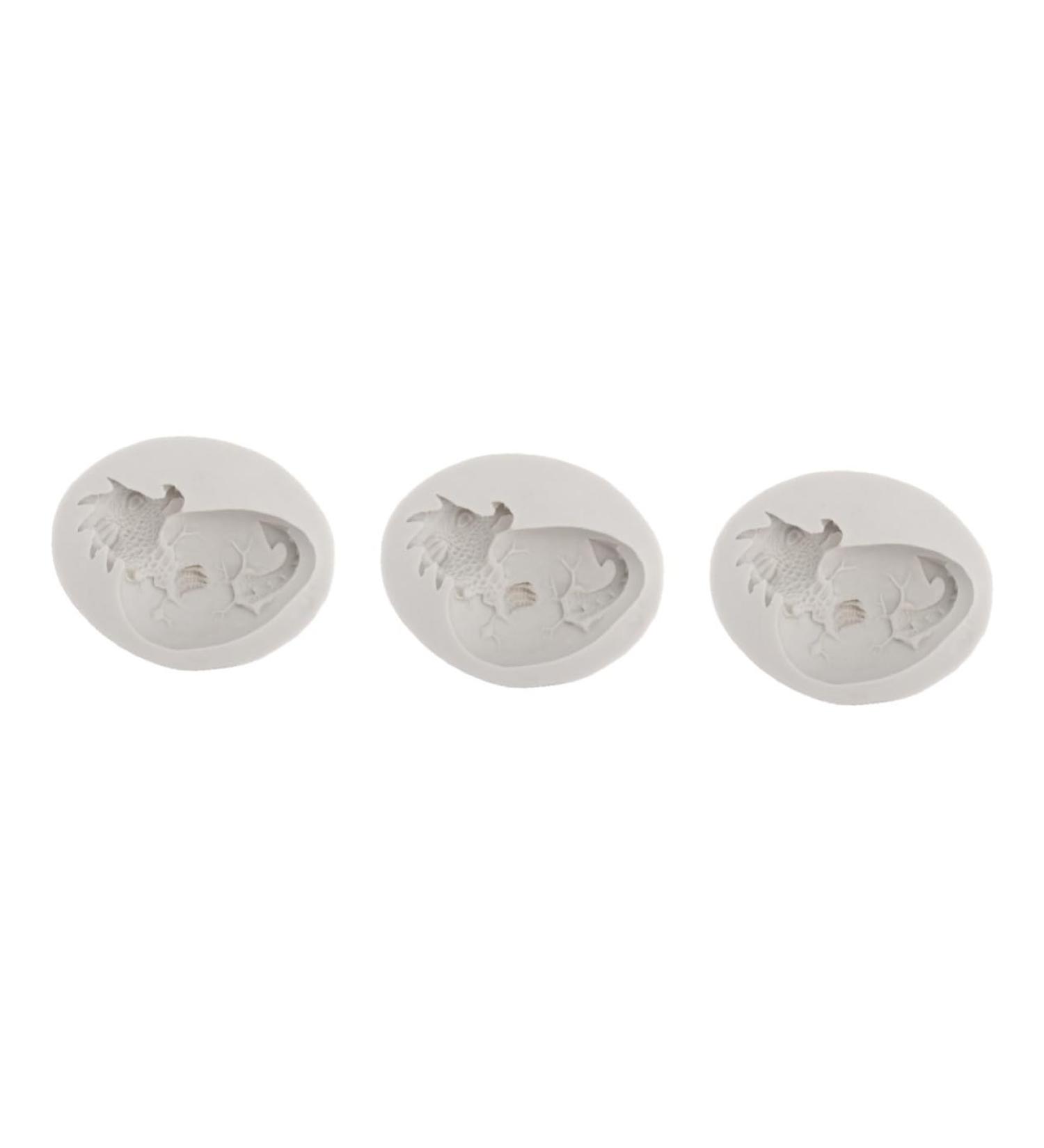 Tofficu 3pcs Easter Baking Mold Chocolate Mould Silicone Candle Mold Candle Molds Easter Jelly Easter Egg Mold Silicone Molds Easter Dessert Clay Molds Easter Snack White Decorations Cake - Buy Online on SooperMarket.com