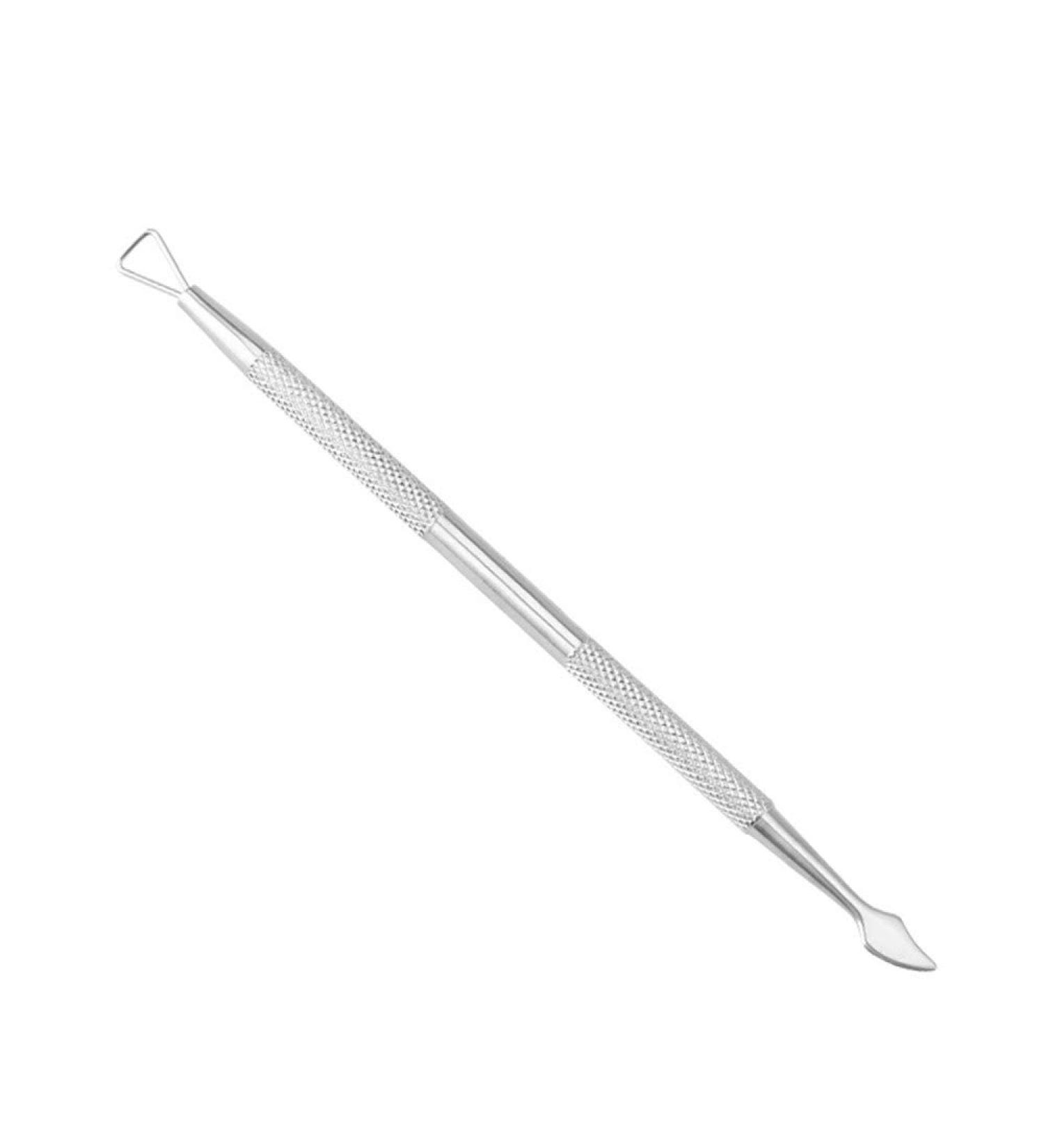 Double Ends Stainless Steel Triangle Cuticle Peeler Scraper Dead Skin Pusher Remove Gel Nail Polish Nail Art Remover Tool Practical and Popular Durability and practicality - Buy Online on SooperMarket.com