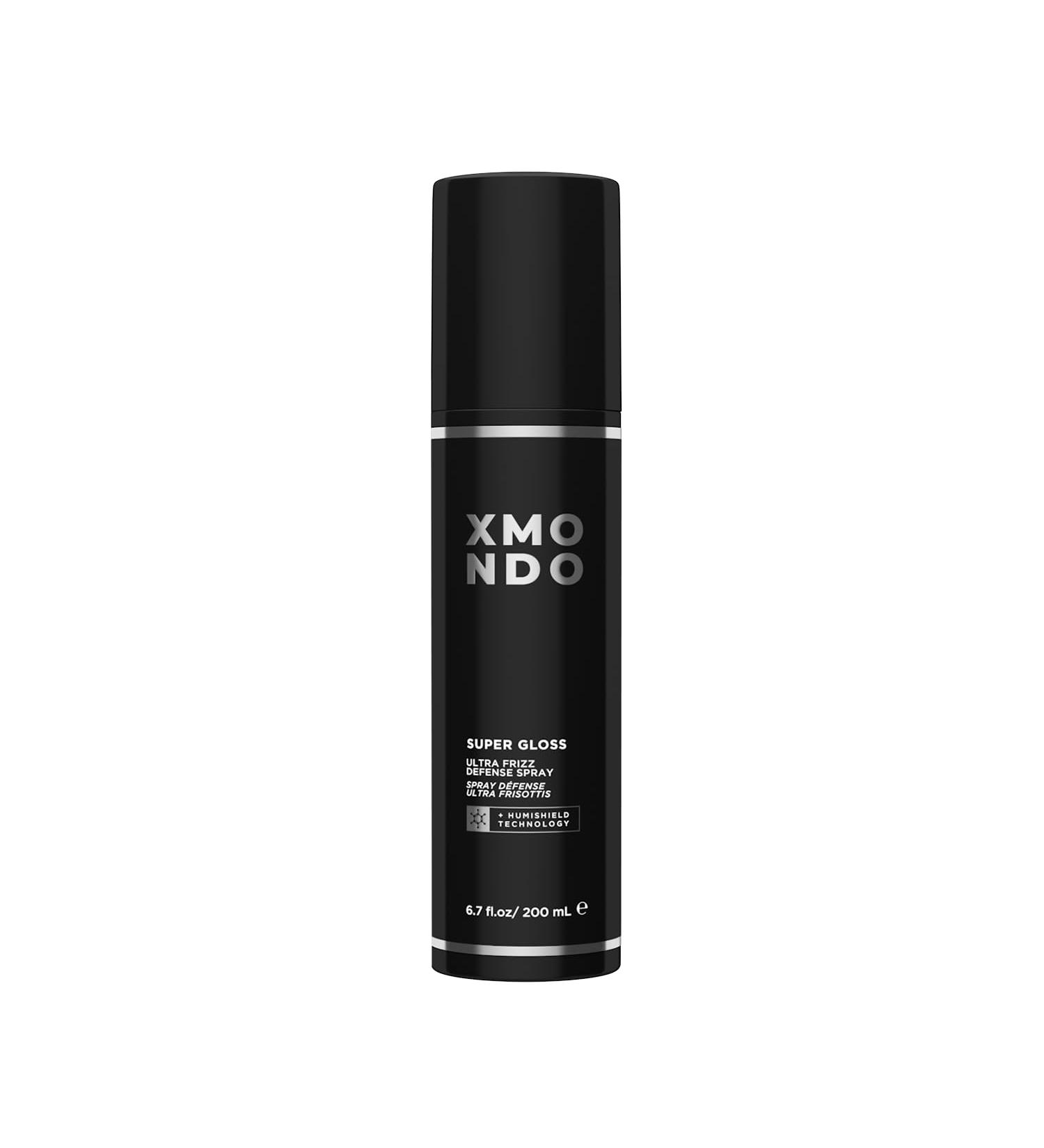 XMONDO Hair Super Gloss Ultra Frizz Defense Spray | Ultimate Frizz & Humidity Guard Designed with Humishield Technology Vegan Formula Promotes Softer Strands and Enhances Shine 6.7 Fl Oz - Buy Online on SooperMarket.com