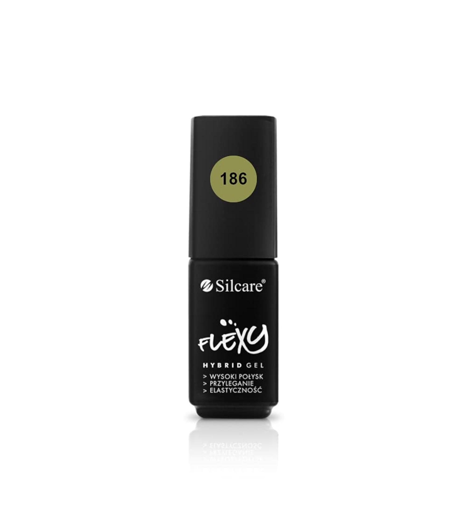 Buy 186 Silcare Soak Off Hybrid UV LED Flexy Gel for Perfect Manicure - 4.5g | International Shipping - Buy Online on SooperMarket.com