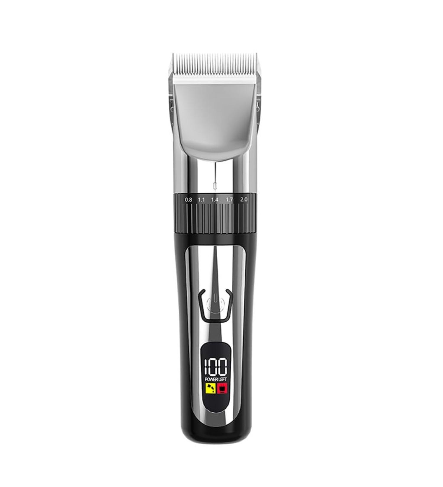 Buy High-Power Adult Electric Hair Clipper 17.5cm Gray | International Shipping Available - Buy Online on SooperMarket.com