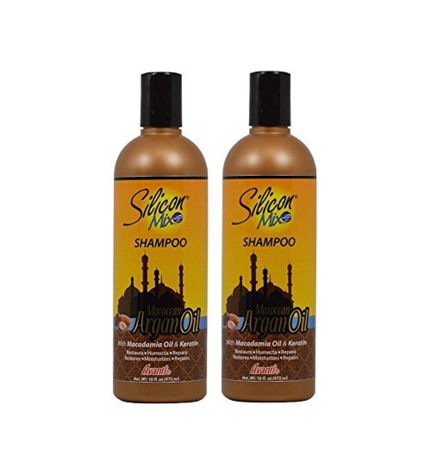 Silicon Mix Moroccan Argan Oil Shampoo 16oz by Silicon Mix