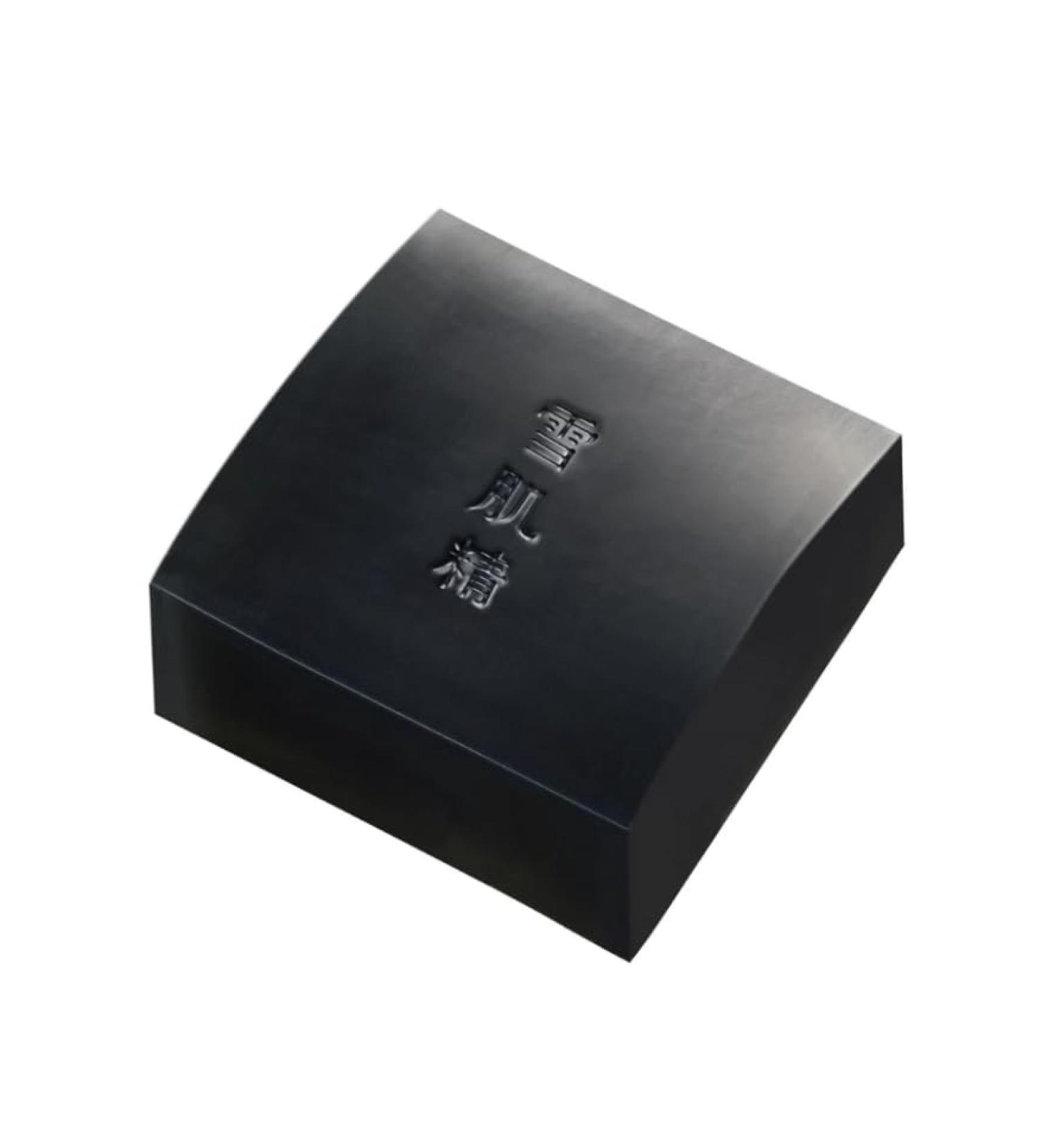 SEKKISEI Essence Soap - Herbal Charcoal Facial Cleansing Bar 4.2 oz | Best International Shipping - Buy Online on SooperMarket.com