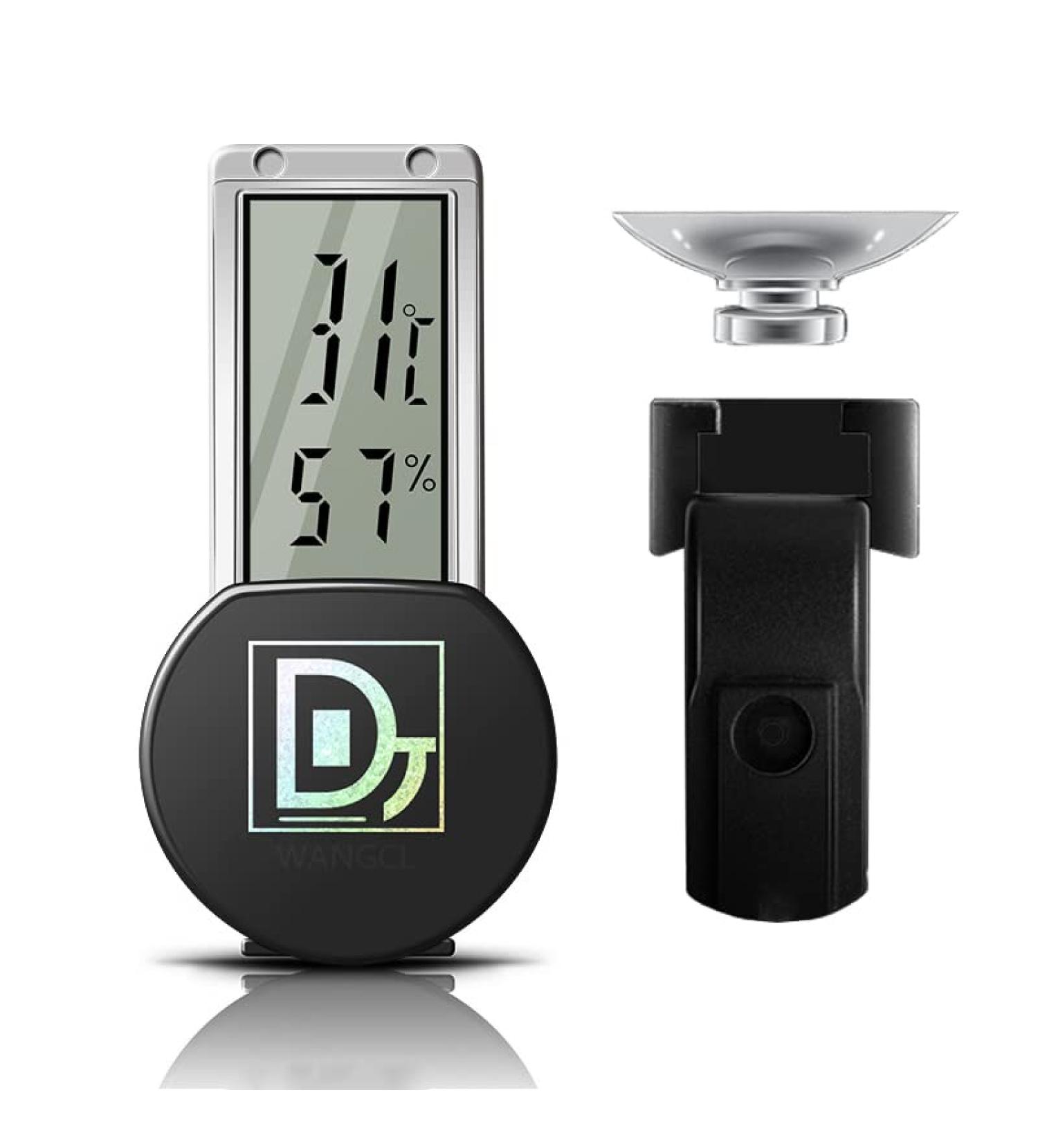 WANGCL Reptile Electronic Hygrometer Thermometer Waterproof Real-time Lizard Crawler Box Rainforest Tanks Humidity Temperature Monitor with Built-in Sensor - Buy Online on SooperMarket.com