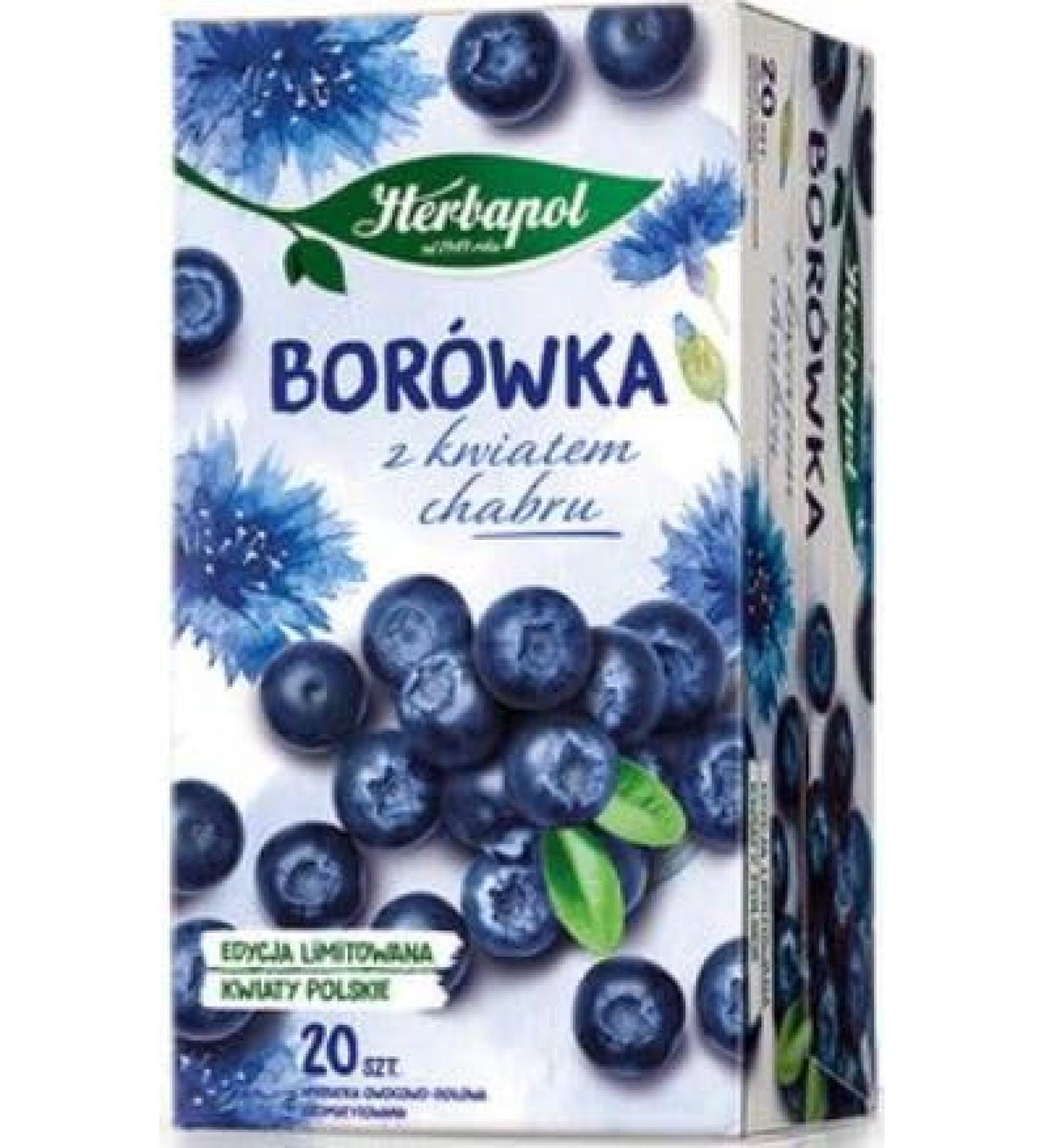 Bor wka Z Chabrem Herbata Owocowa Naturalna Polska Herbapol