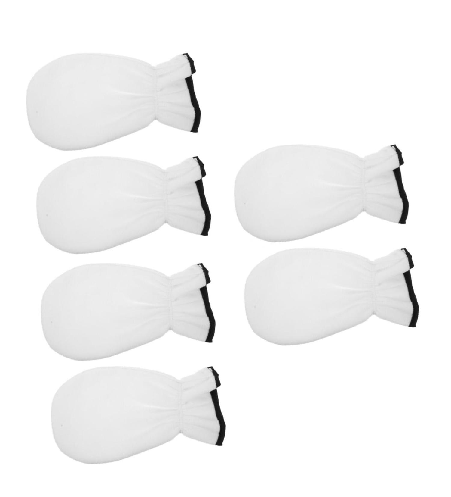 minkissy 3 Pairs Wax Essential Oil Gloves Thickened Gloves Heat Preservation Mitten Moisturizing Glove Bath Mitt Spa Gloves Hand Healing Gloves Polyester Miss White Warm Wax Make up - Buy Online on SooperMarket.com