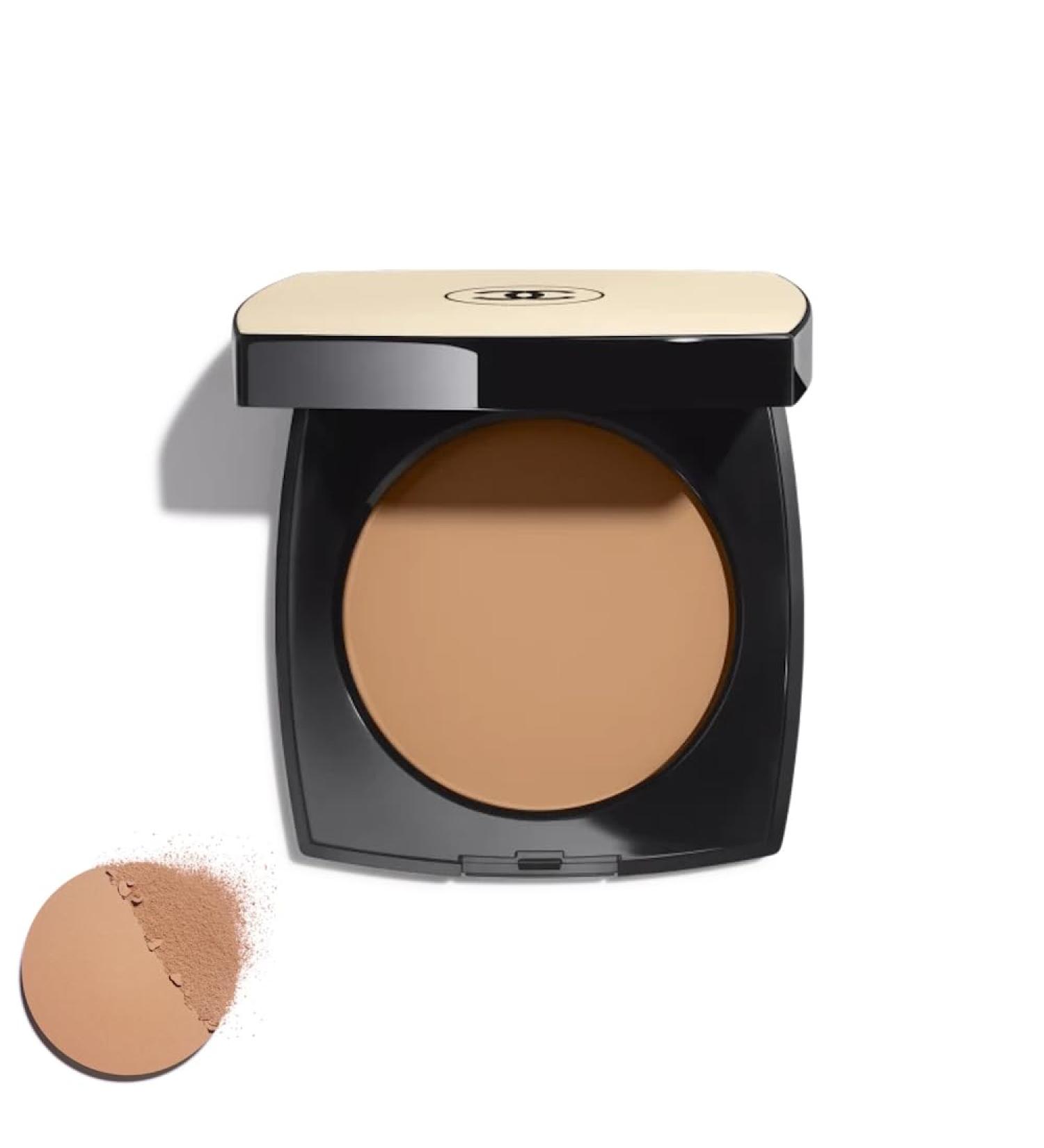 Les Beiges Healthy Glow Sheer Powder - B60 Intense Dark-Medium With Neutral Undertone by Chanel for Women - 0.42 oz Powder