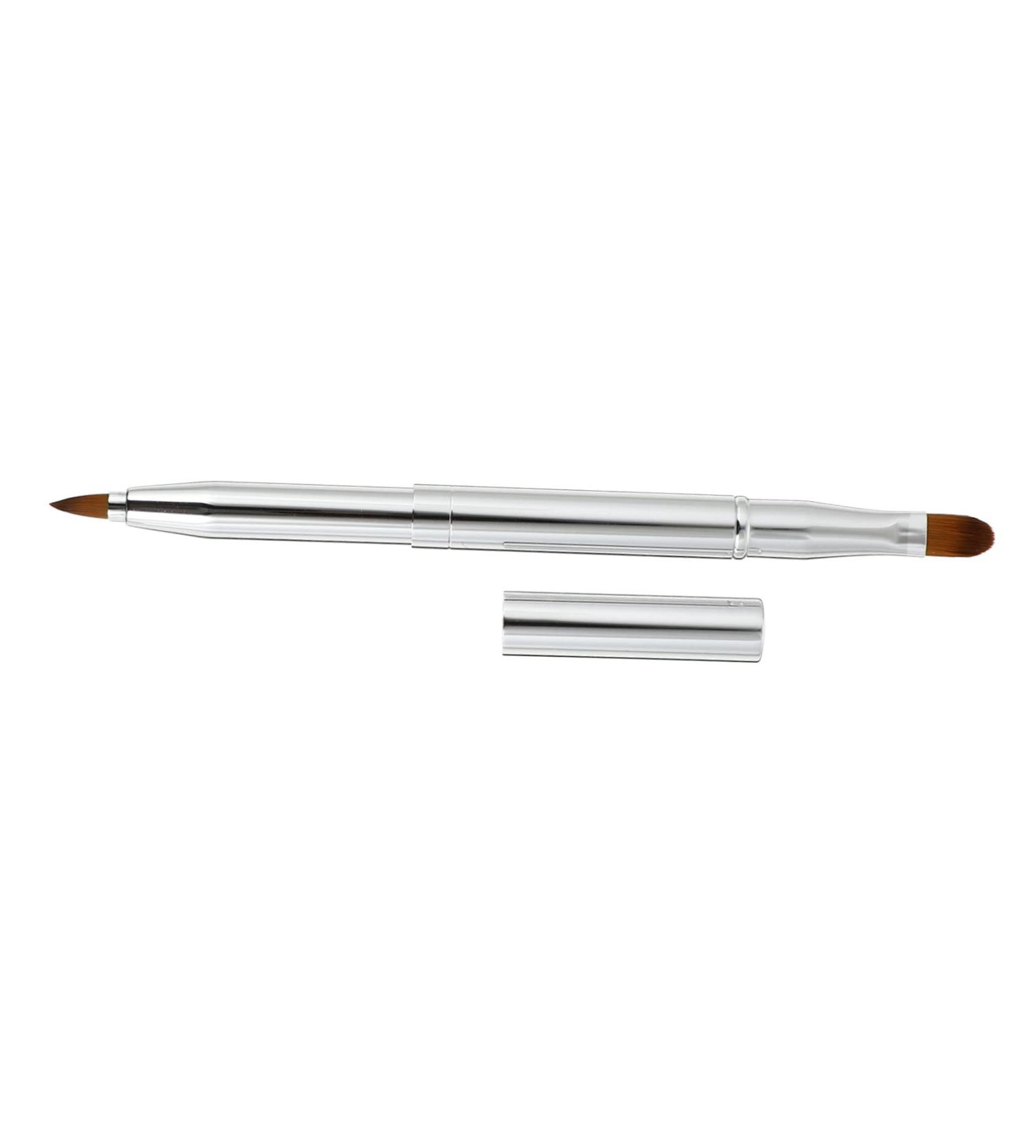 minkissy Flat Concealer Brush Silicone Makeup Applicator Travel Makeup Dual End Lip Brush Set De Maquillaje Retractable Lip Brush for Lipstick Flexible Lipstick Brush Lip - Buy Online on SooperMarket.com